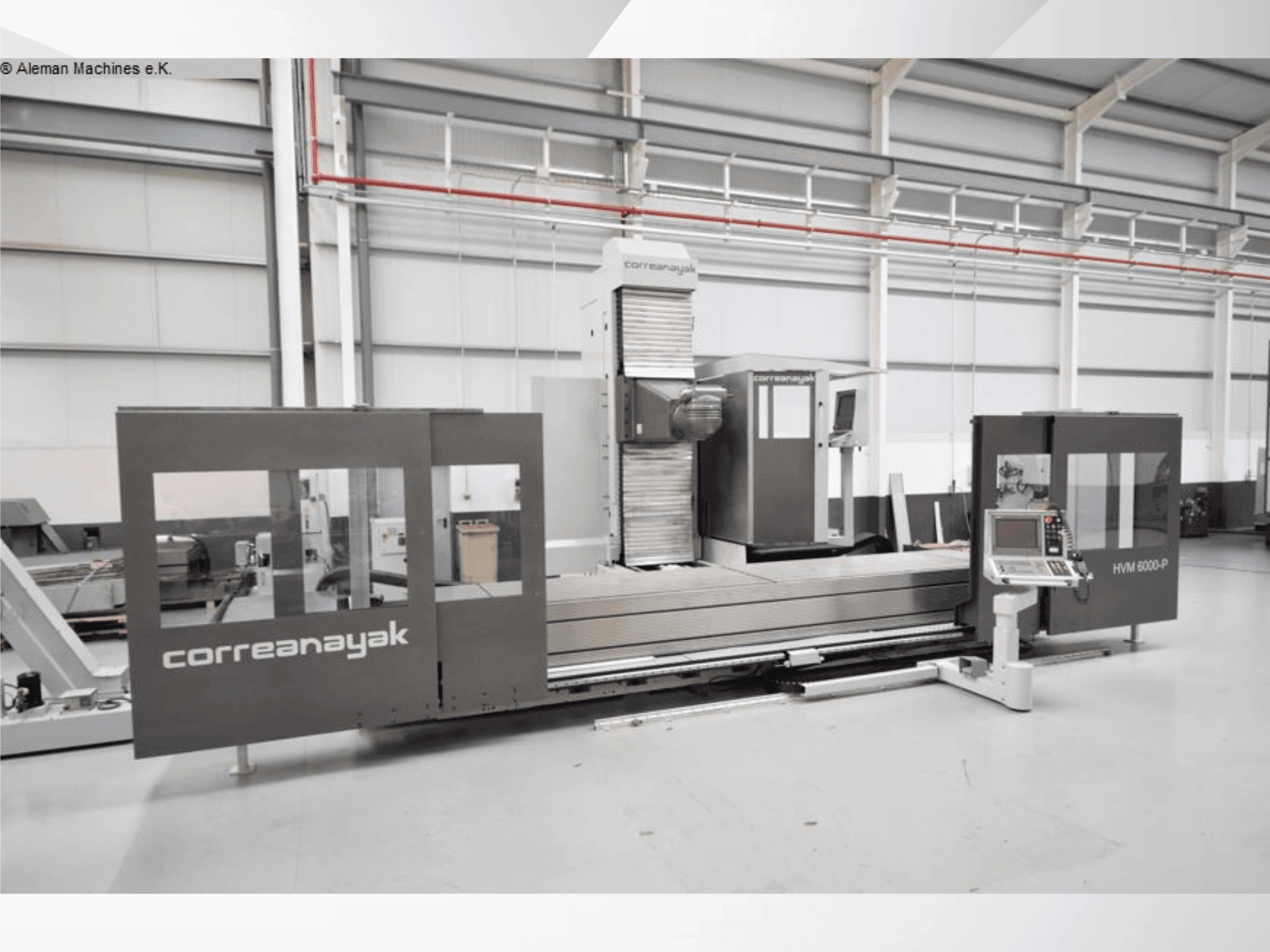 Frontansicht der ANAYAK HVM 6000 Maschine