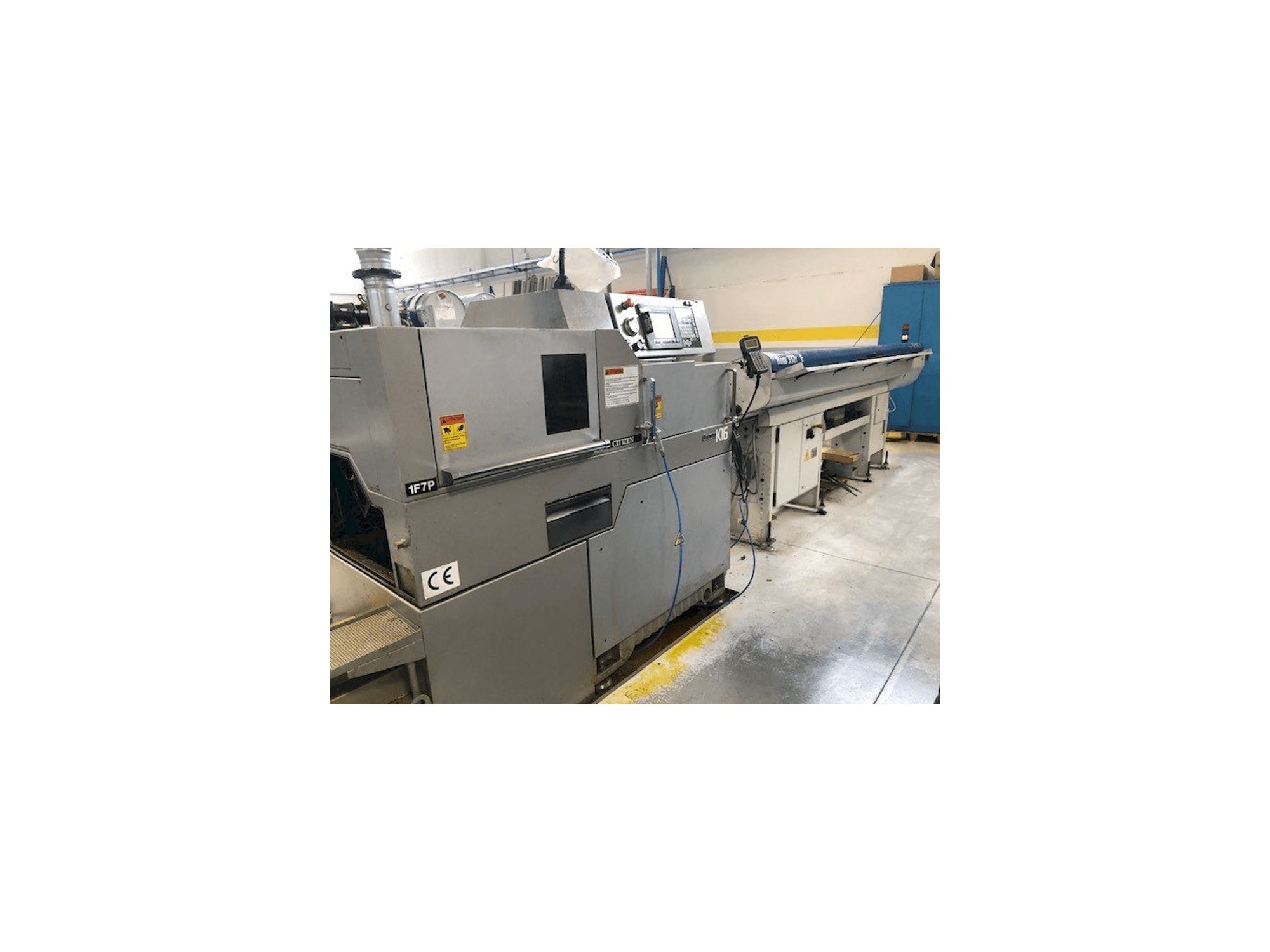Frontansicht der Citizen K16 VIIP Maschine