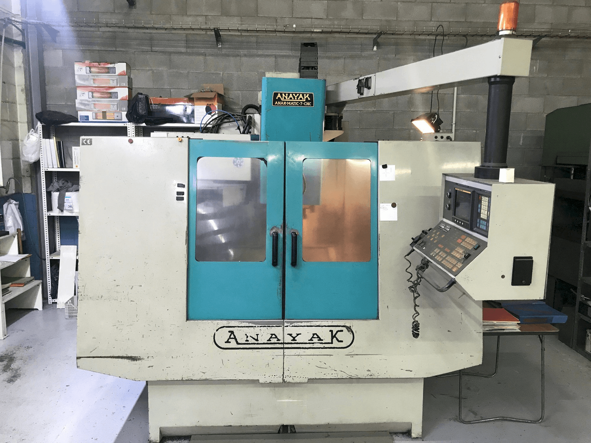 Frontansicht der ANAYAK ANAKMATIC-7 Maschine
