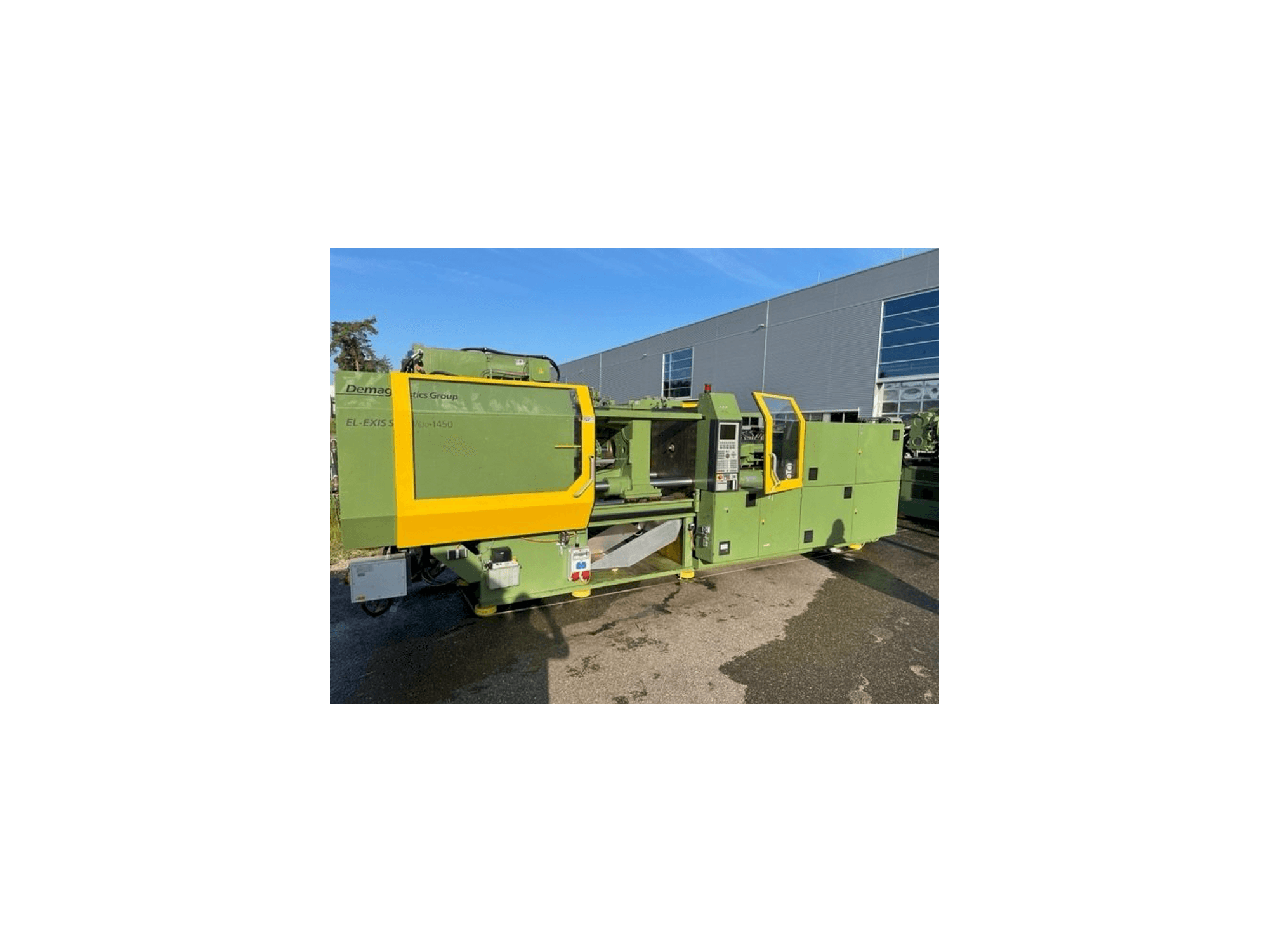 Frontansicht der DEMAG EL-Exis S 250/630-1450 Maschine
