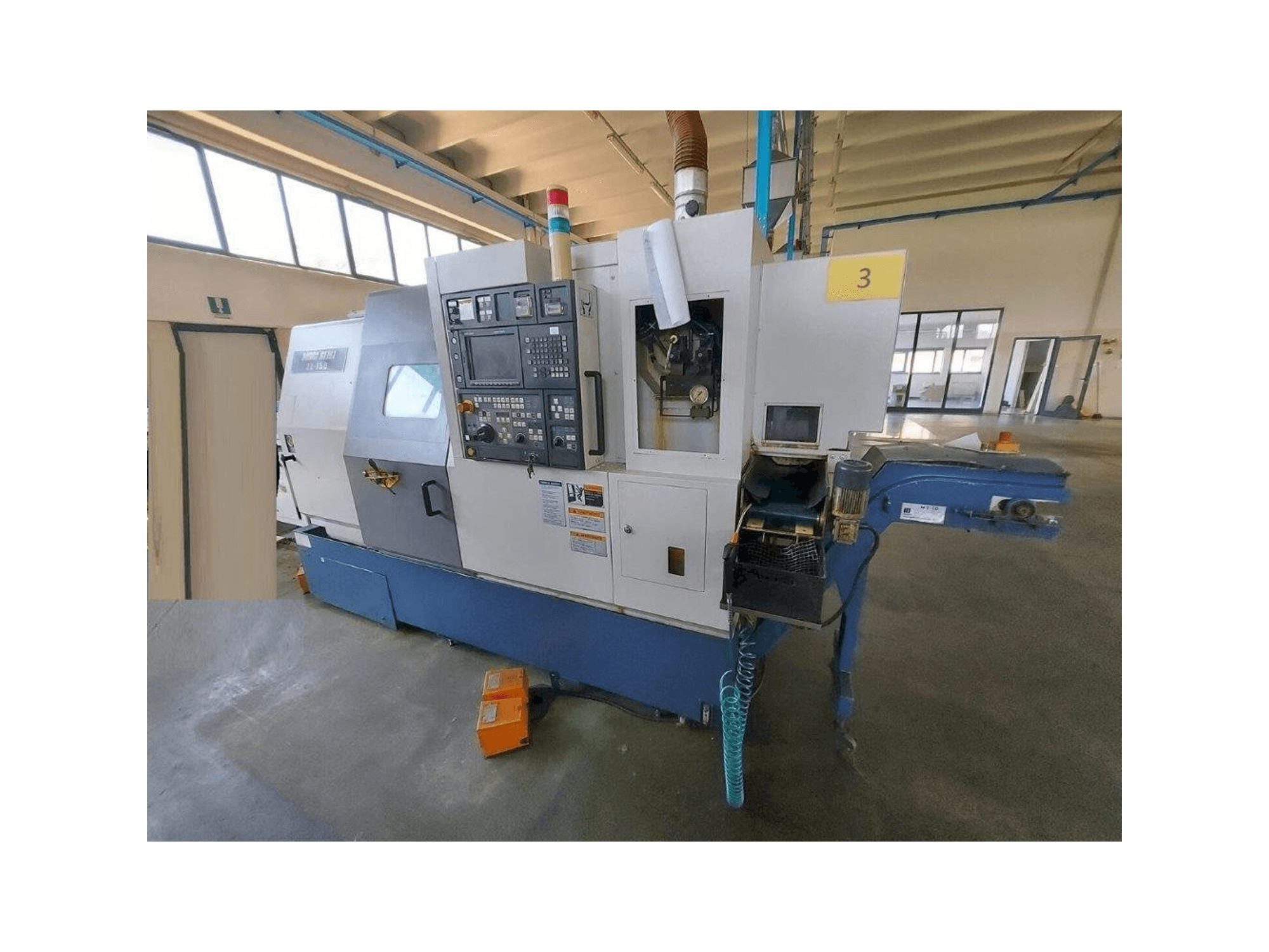Frontansicht der MORI SEIKI ZL 150SMC Maschine