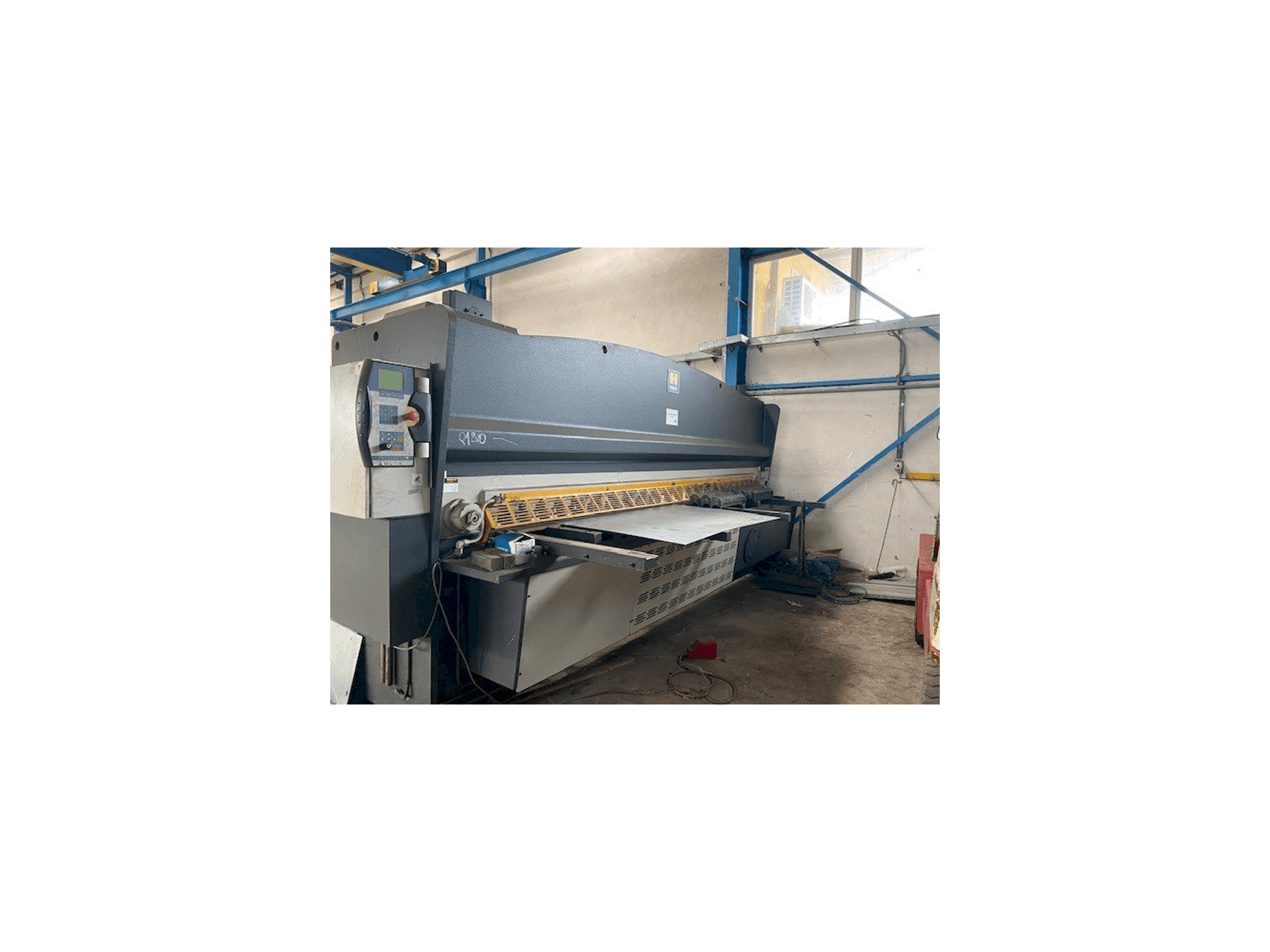 Frontansicht der HACO HSLX 4014 Maschine