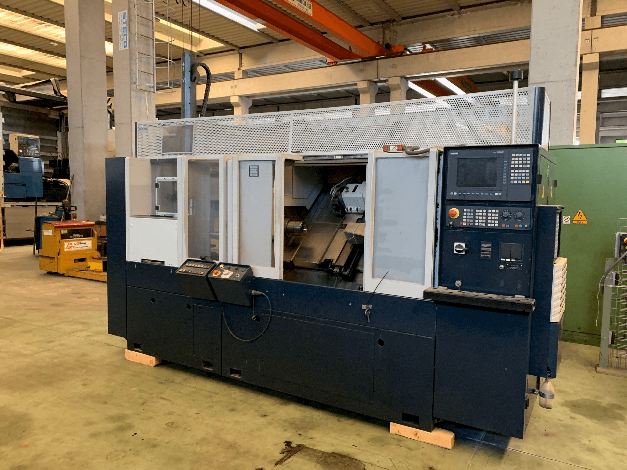 Frontansicht der SPINNER PD 48 Maschine