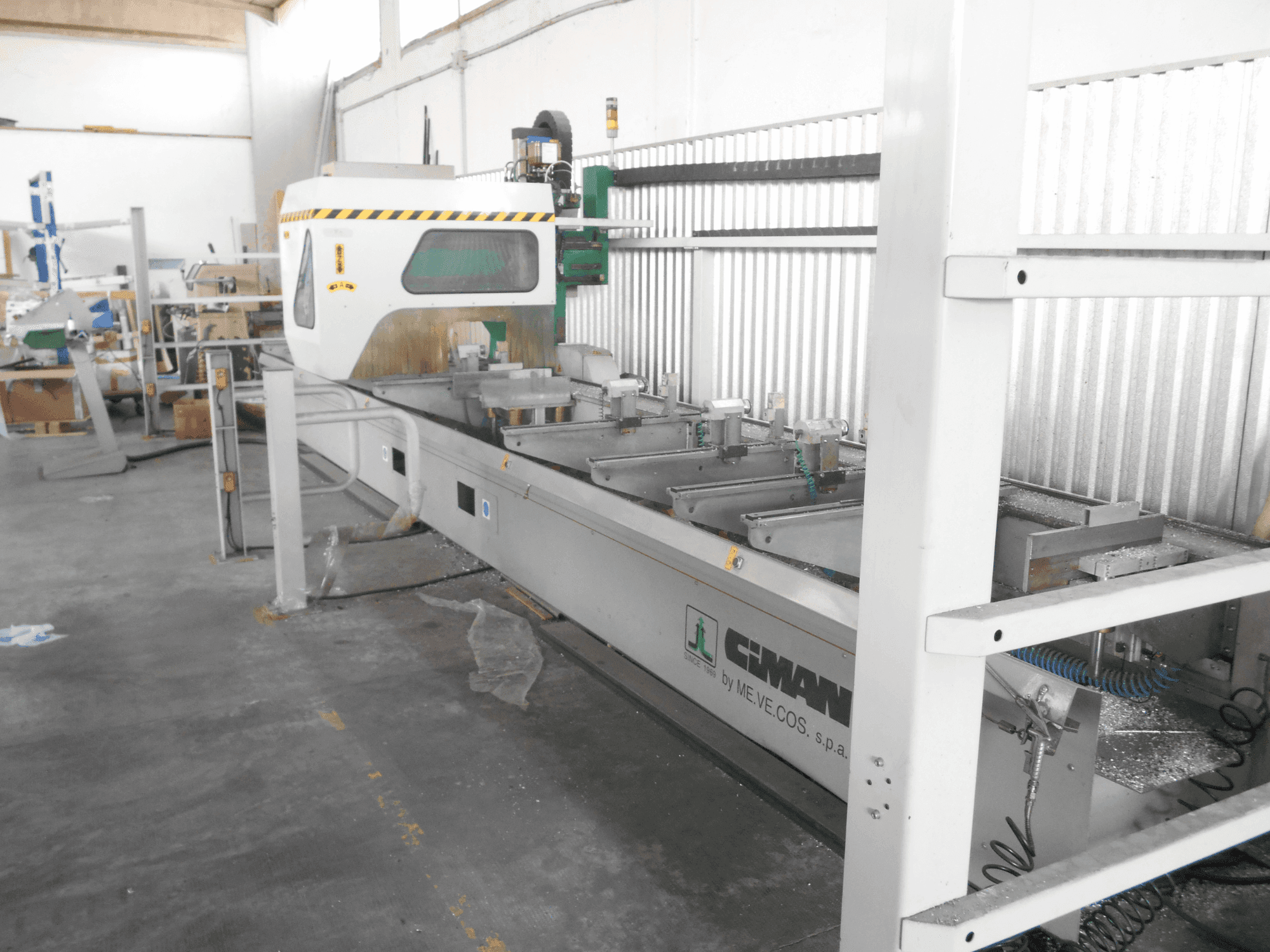 Frontansicht der CIMAN Mizak 6.7 twin Maschine