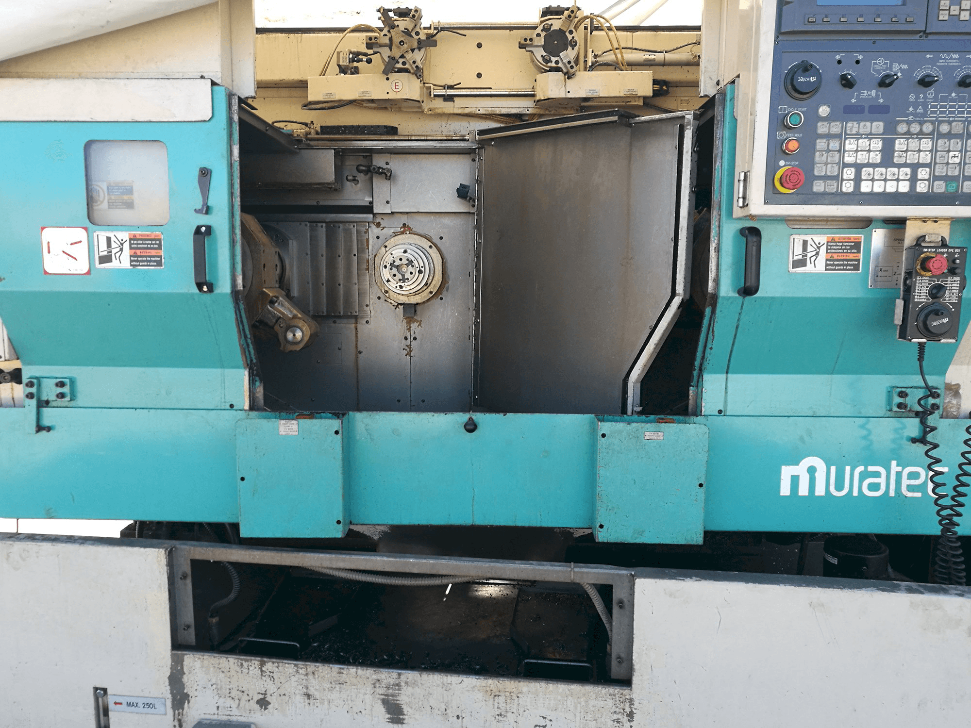 Frontansicht der MURATA Muratec MW 200 Maschine