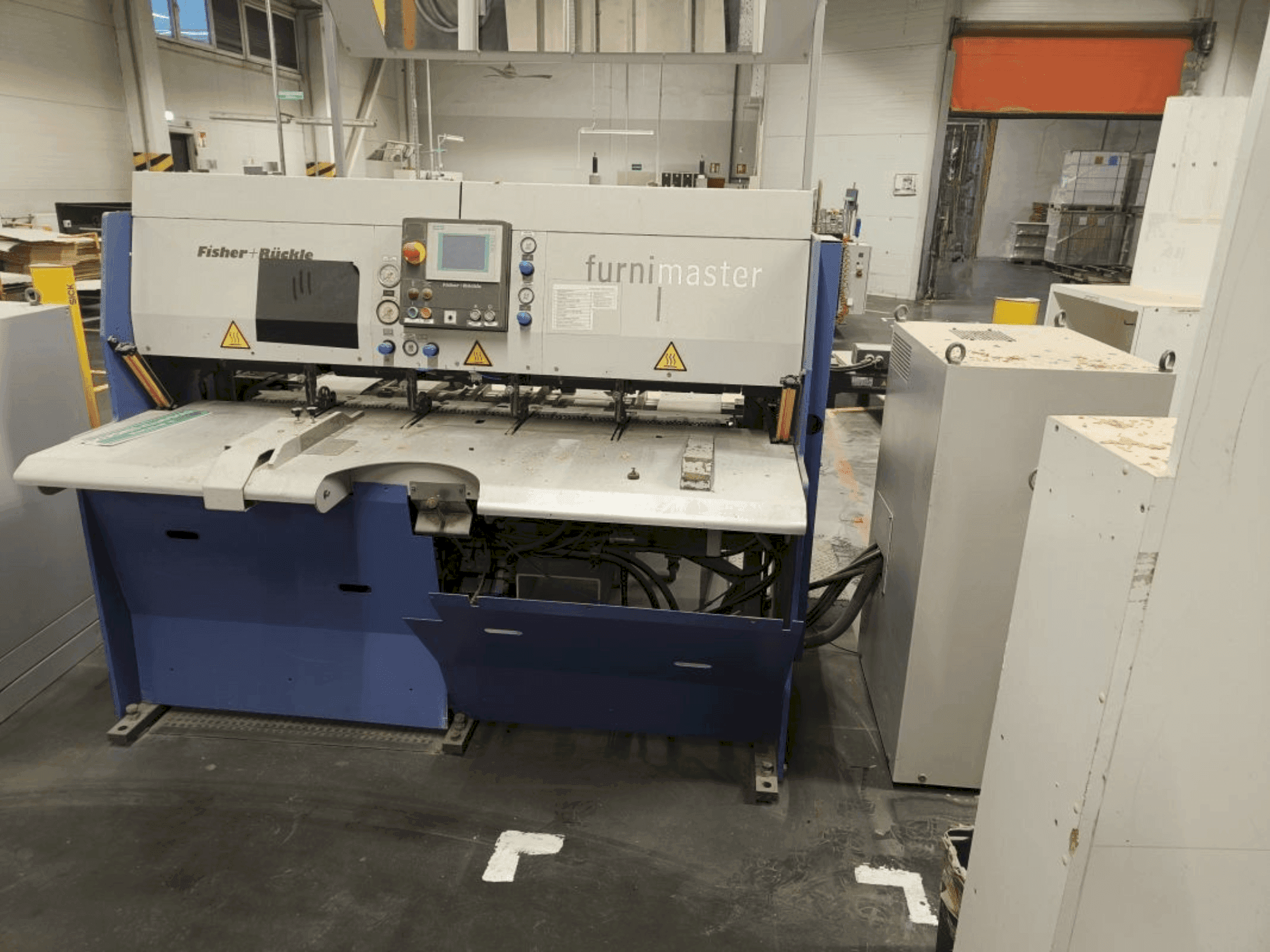 Frontansicht der FISCHER & RüCKLE FZR 21 Maschine