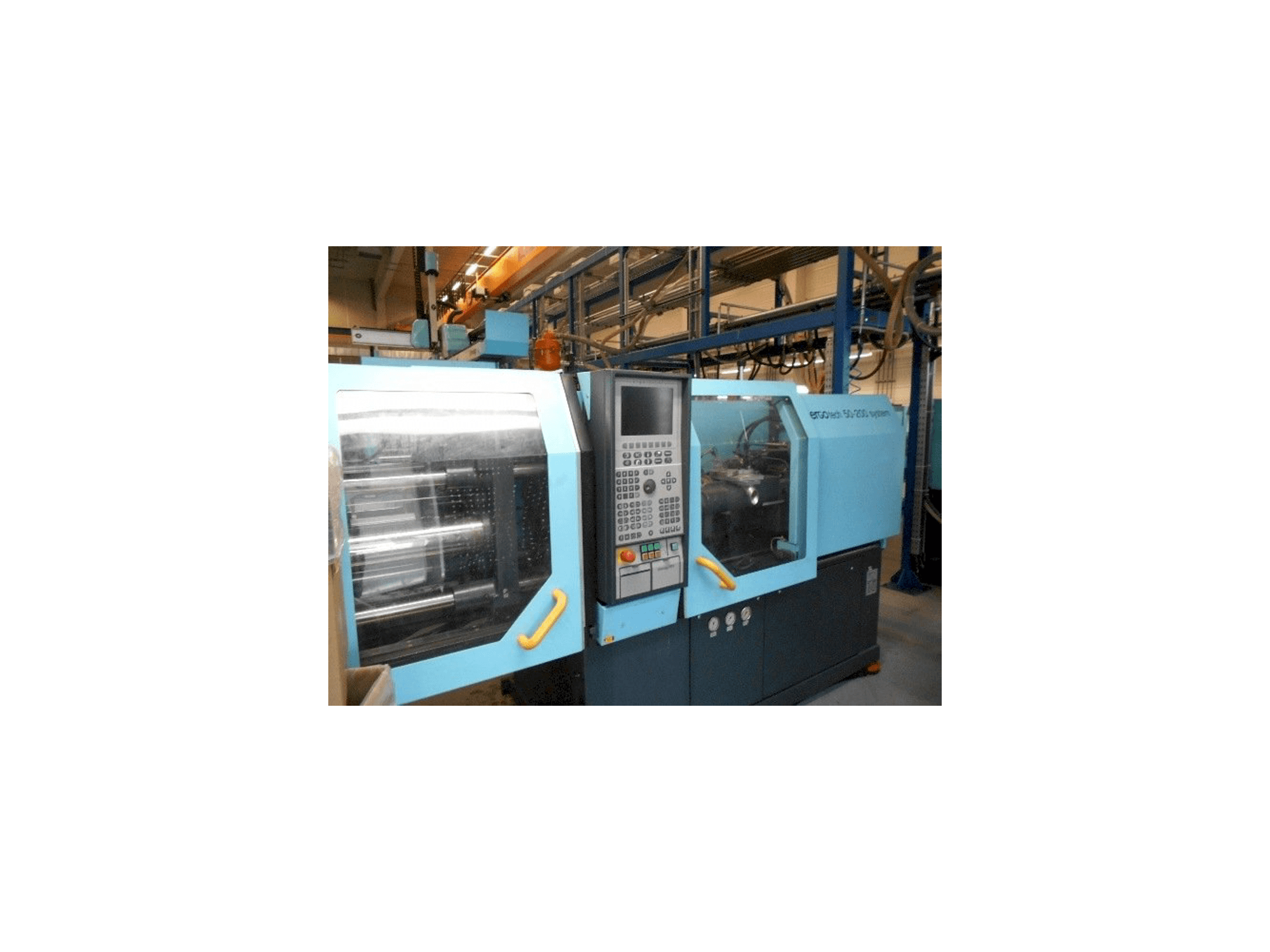 Frontansicht der DEMAG Ergotech 50 - 200 System Maschine