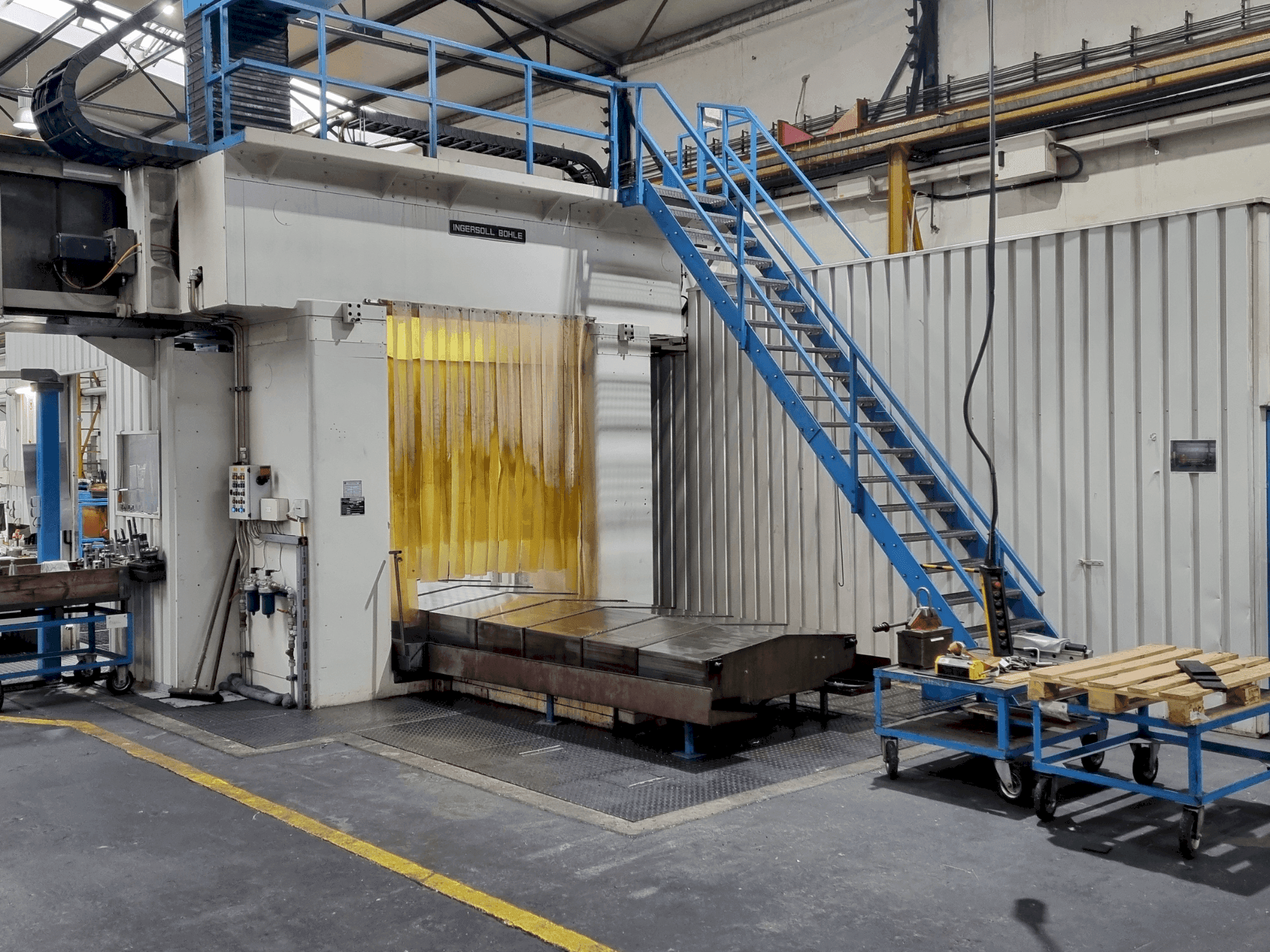 Frontansicht der INGERSOLL BOHLE FPMS 1200 Maschine