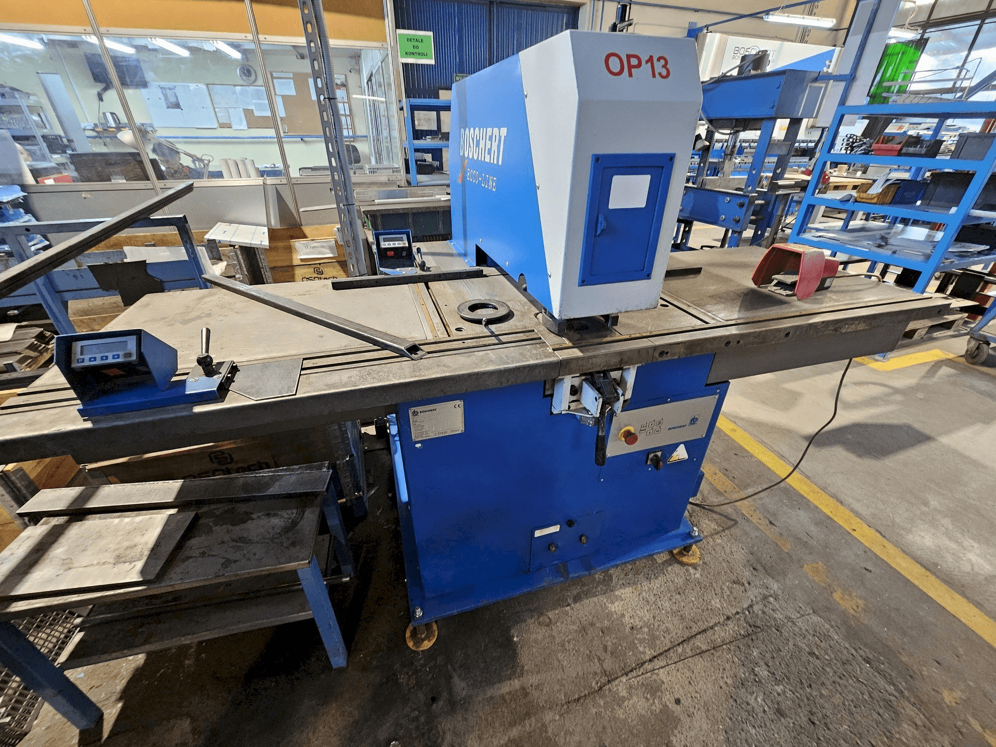 Frontansicht der BOSCHERT EL 500 Digital Maschine