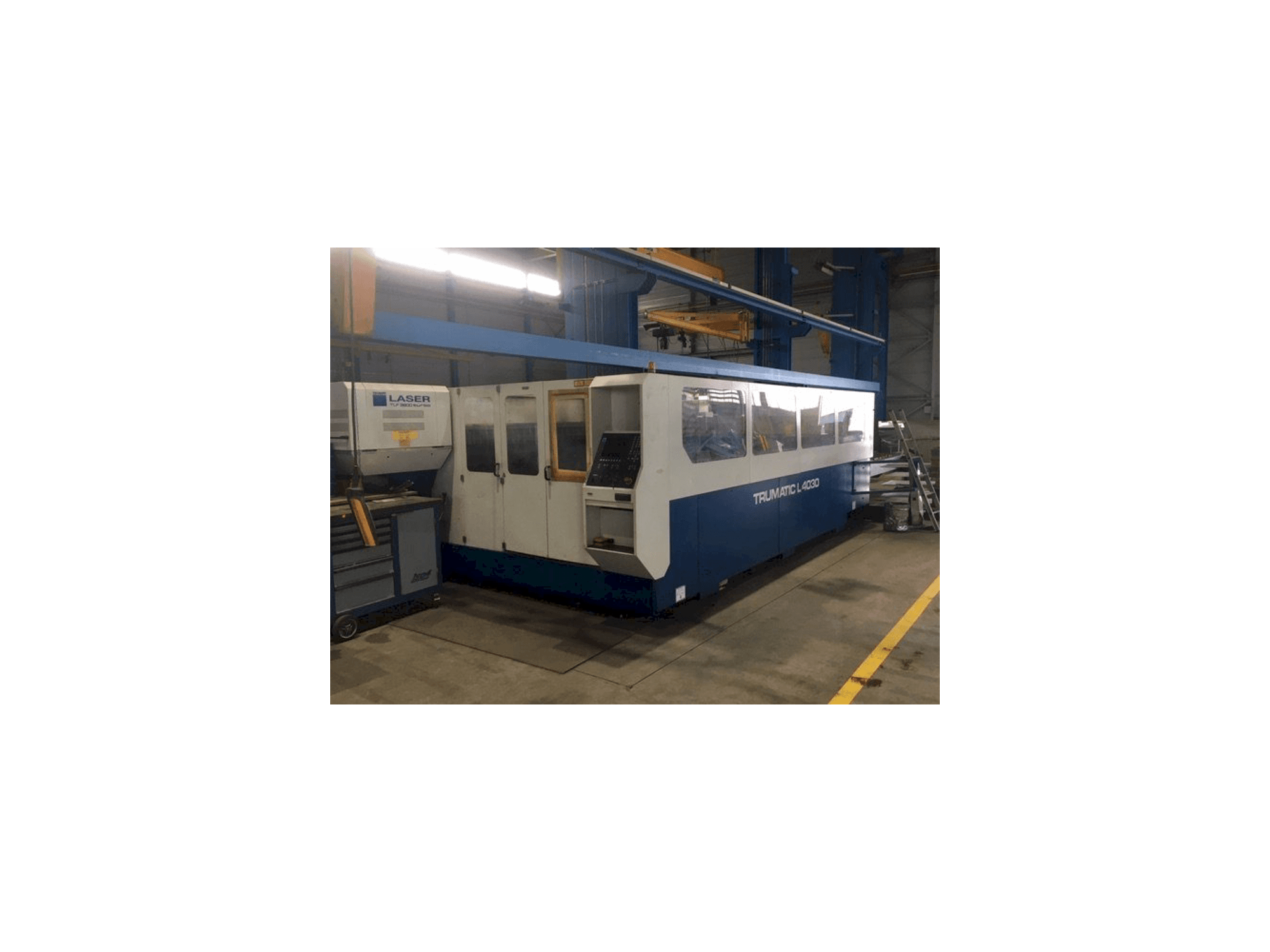 Frontansicht der Trumpf Trumatic L4030 Maschine