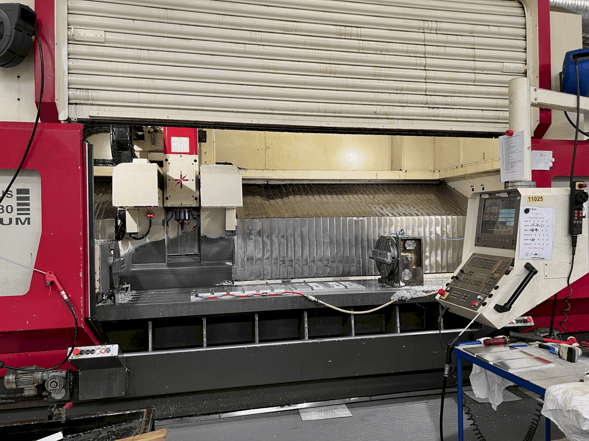 Frontansicht der HEDELIUS CB80M-3200 Maschine