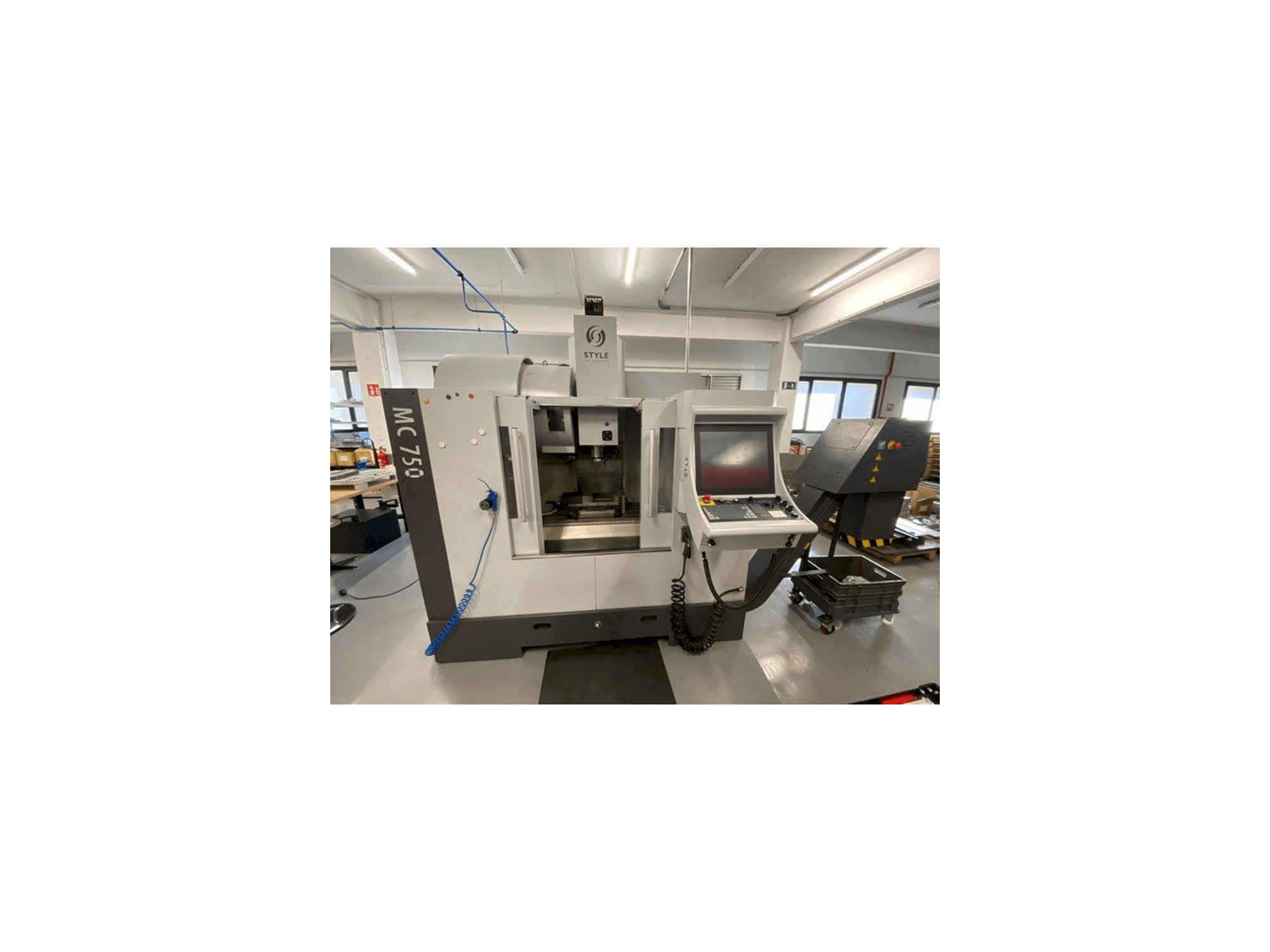 Frontansicht der STYLE MC 750 Maschine