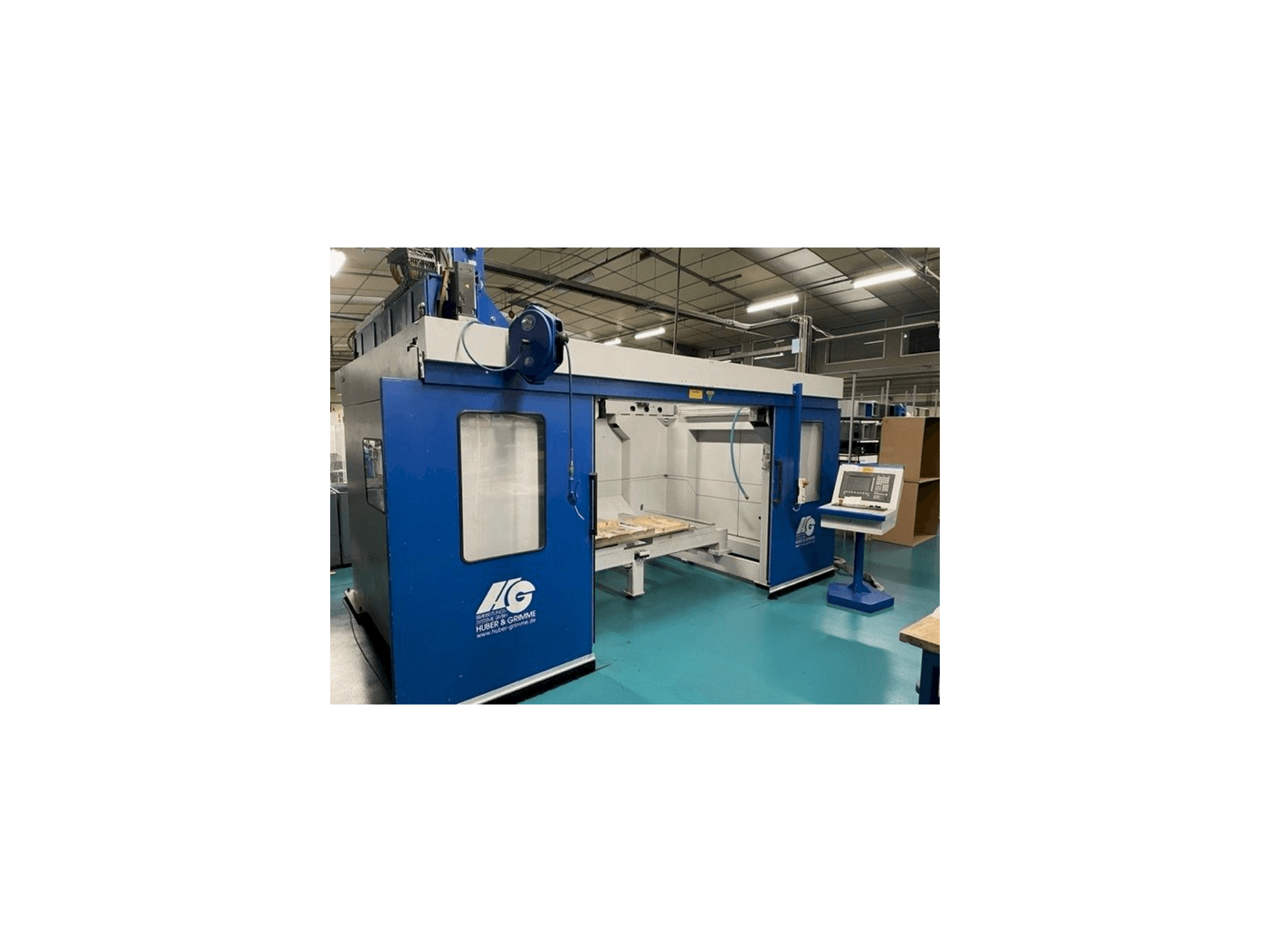 Frontansicht der HG GRIMME GSF 20/10 Maschine