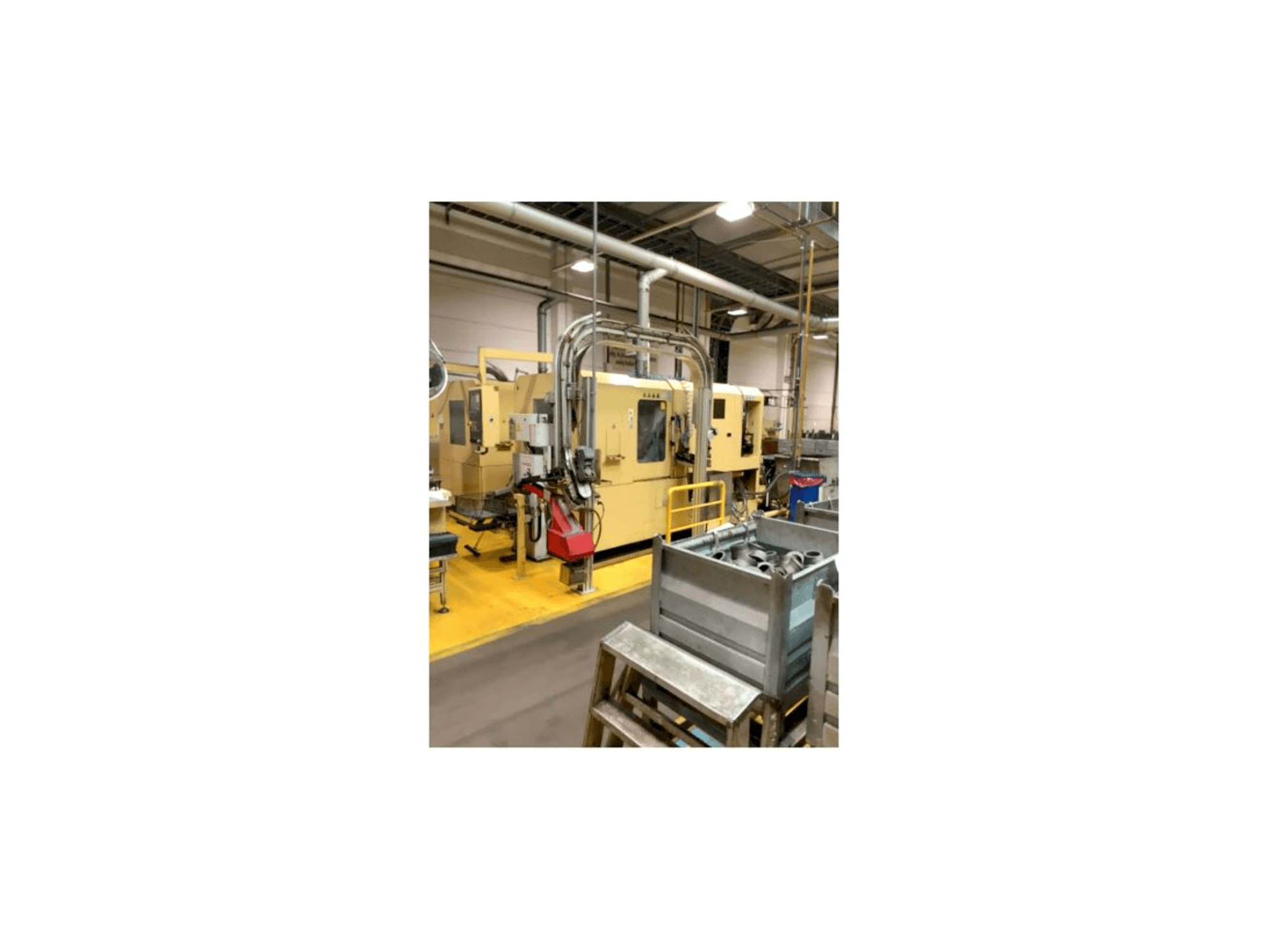 Frontansicht der TAJMAC-ZPS SAL 100/4 Maschine