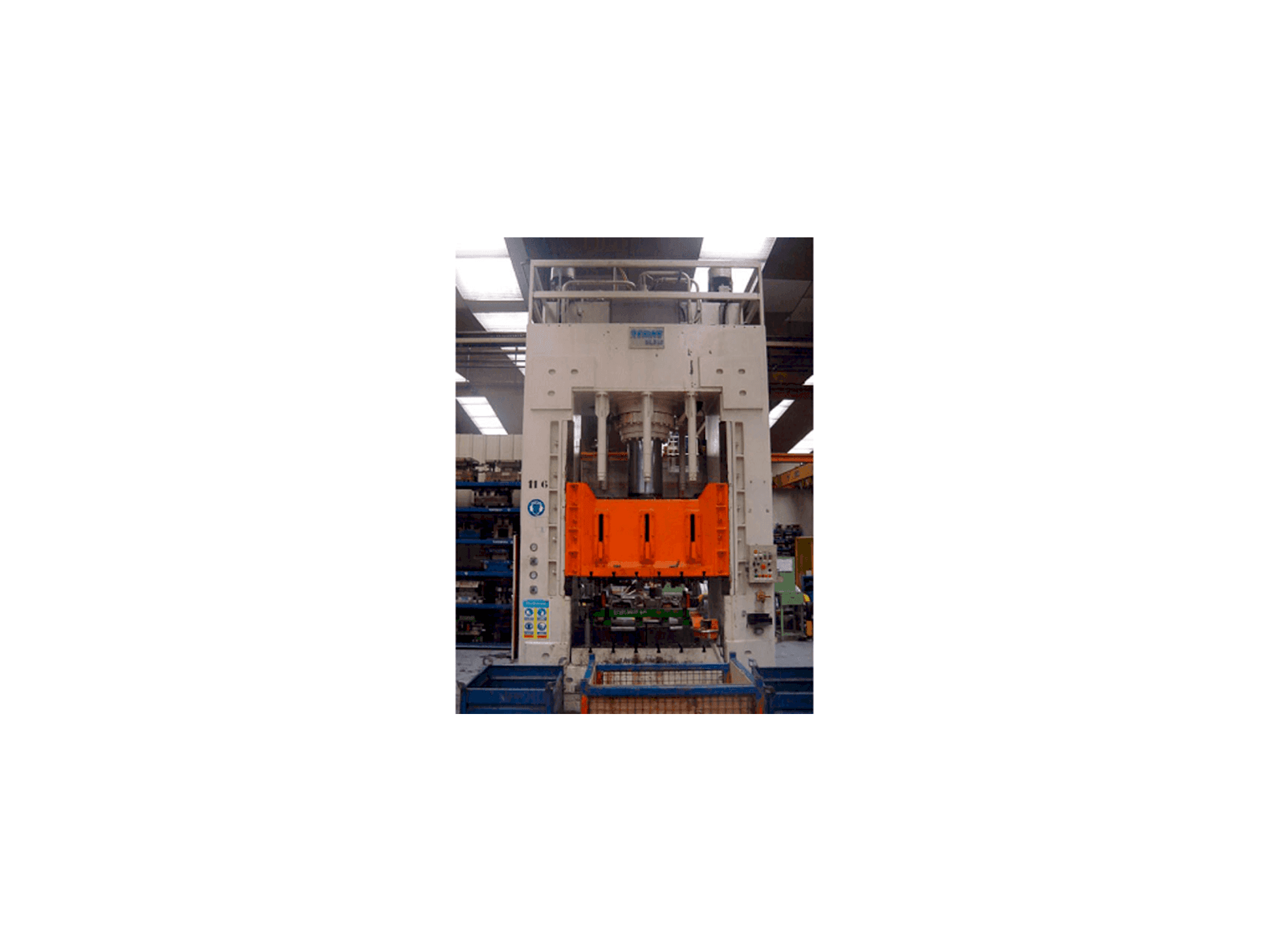 Frontansicht der REHINE 91/A300 Maschine