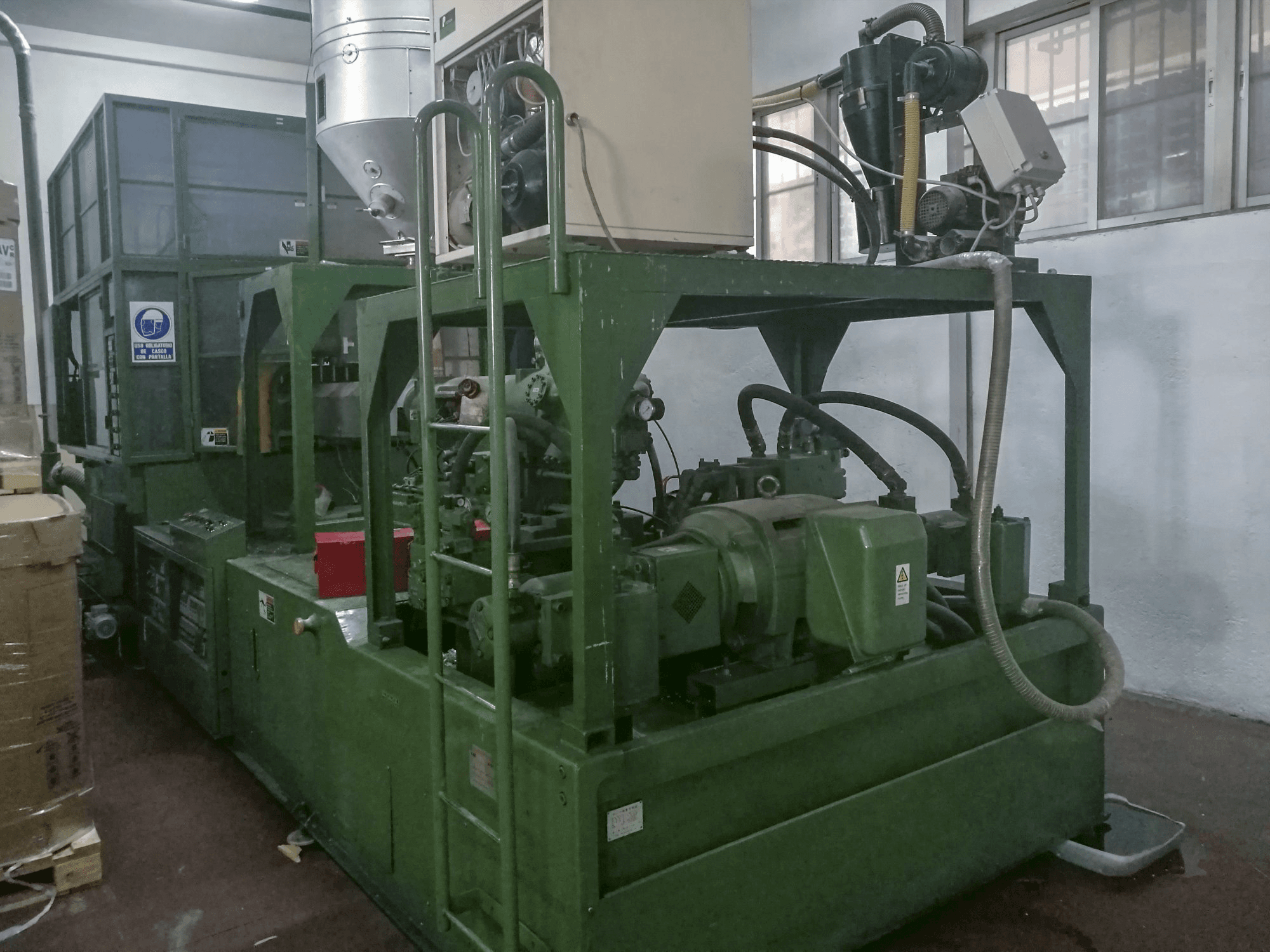 Rechte Ansicht der NISSEI ASB 650 NHII Maschine