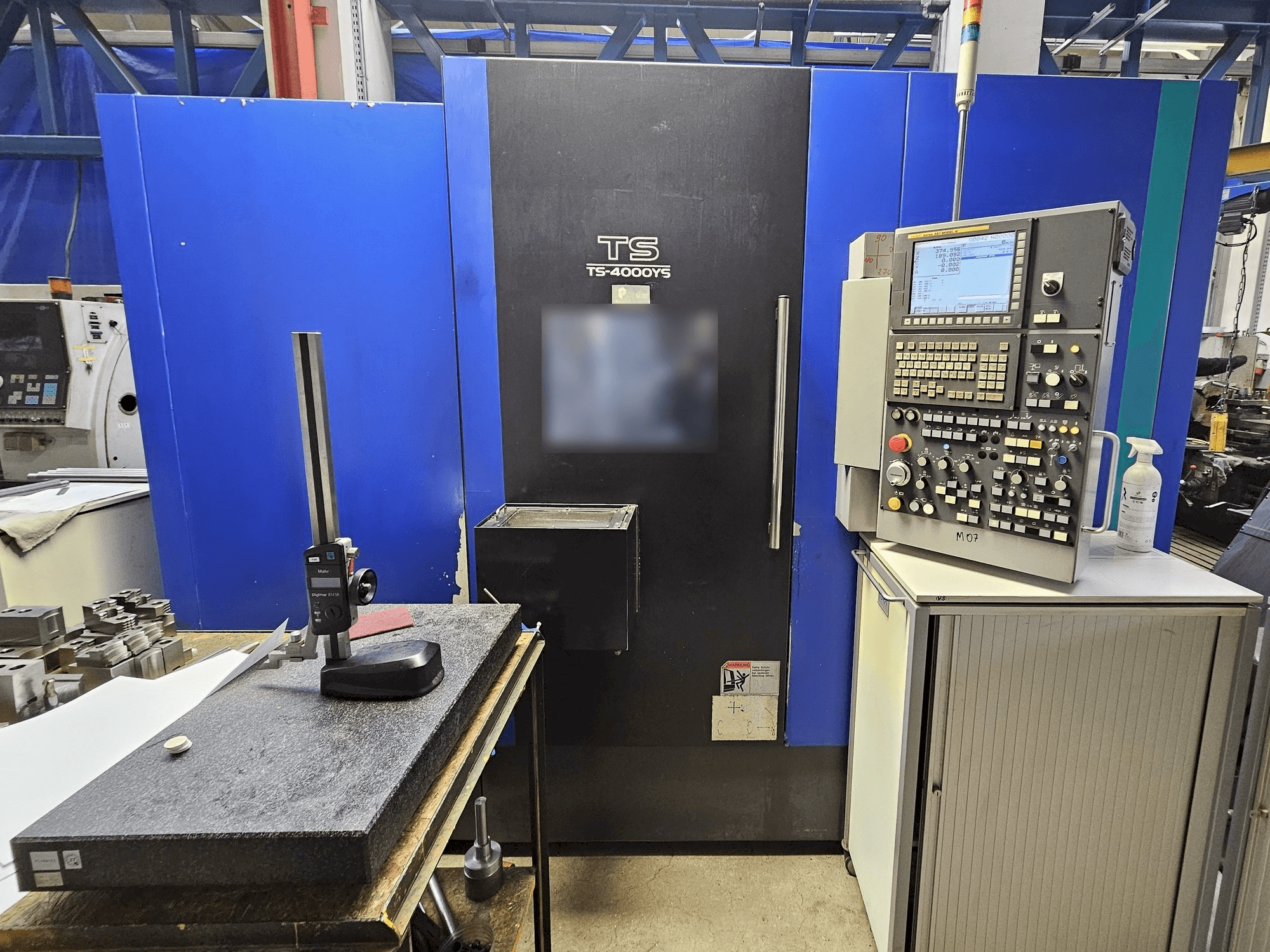 Frontansicht der Takisawa TS-4000YS Maschine