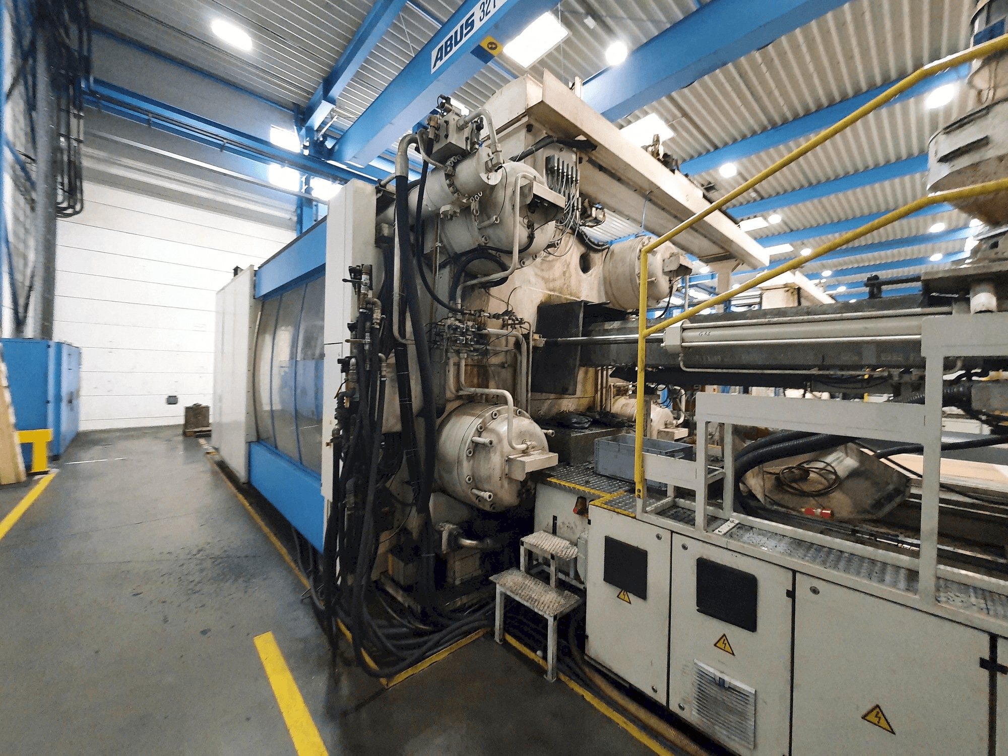 Frontansicht der Engel ES 16050/2000 Duo Maschine