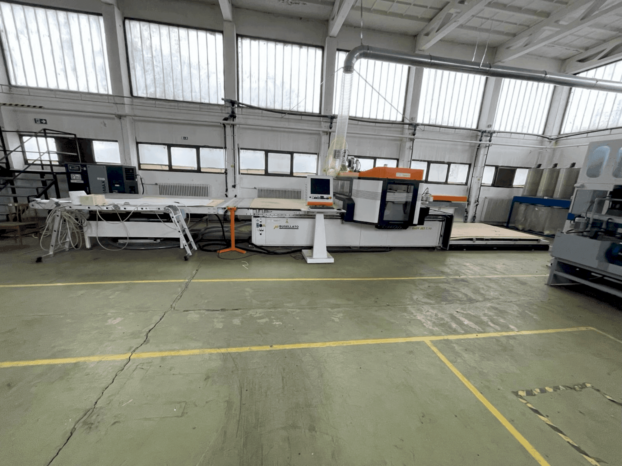 Frontansicht der BUSELLATO Easy Jet 7.10 D AH/119579 Maschine