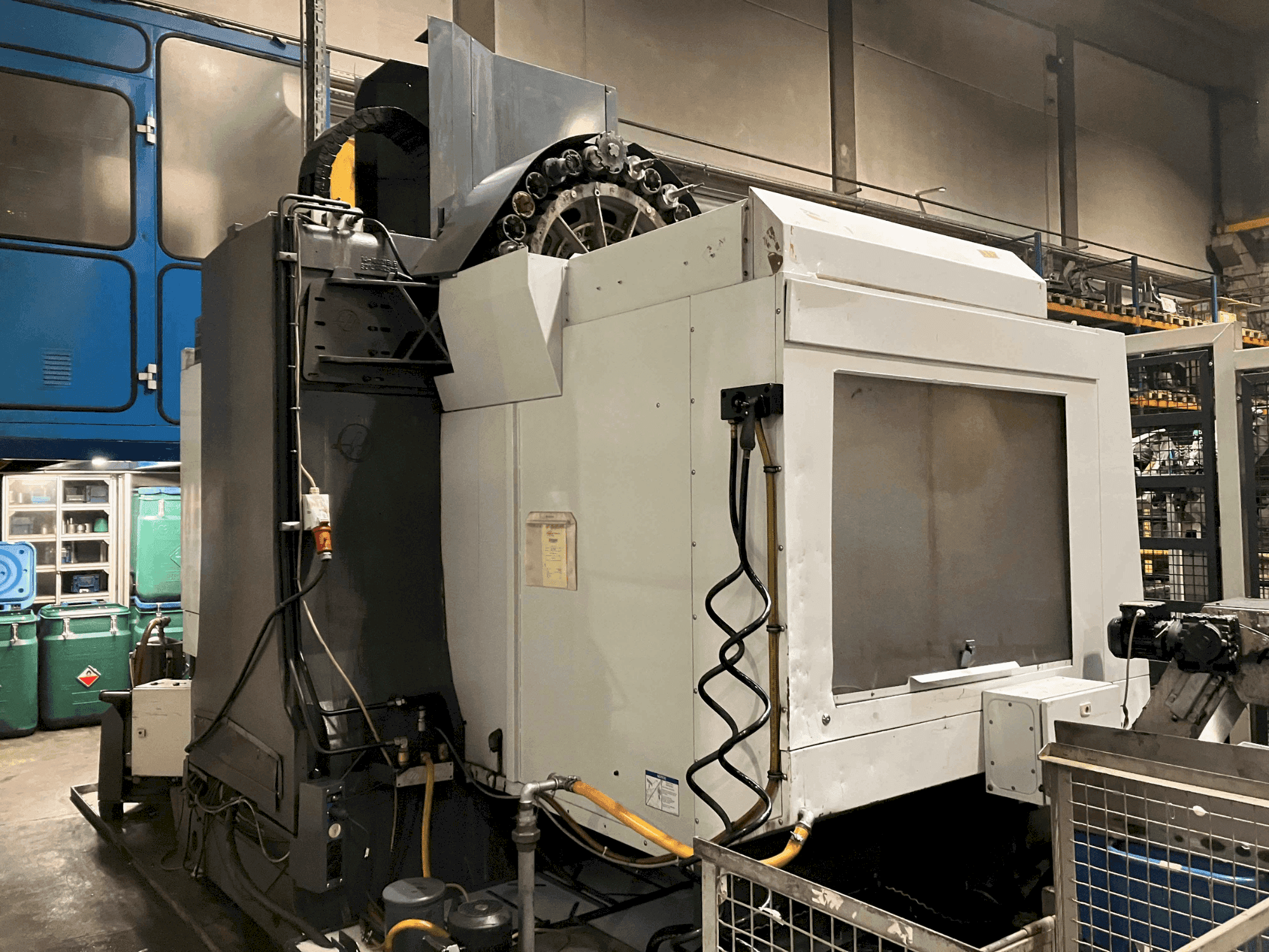 Frontansicht der HAAS VF 7/50 Maschine