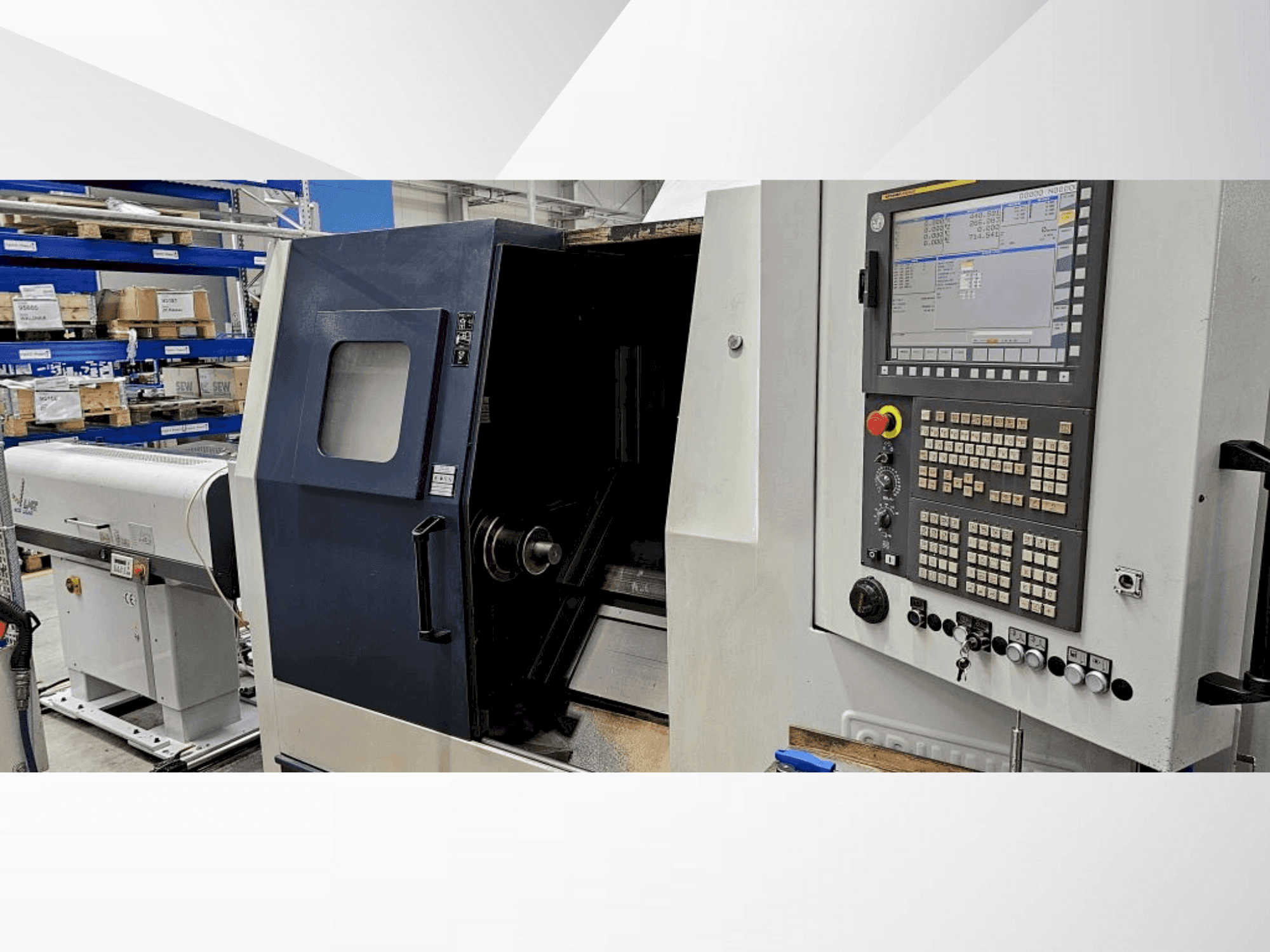 Frontansicht der SPINNER TC600 Maschine