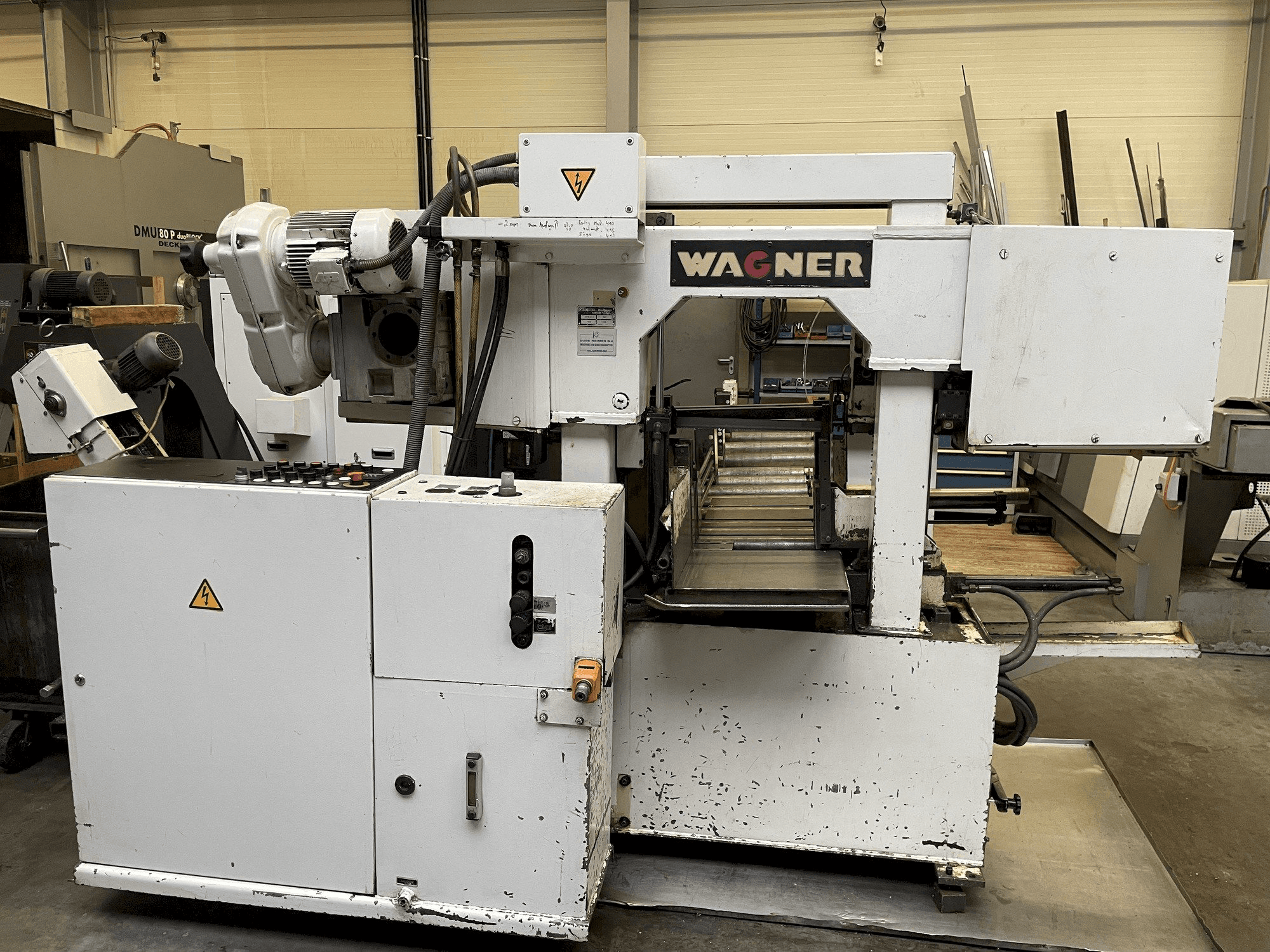 Frontansicht der WAGNER WPB 340 A Maschine
