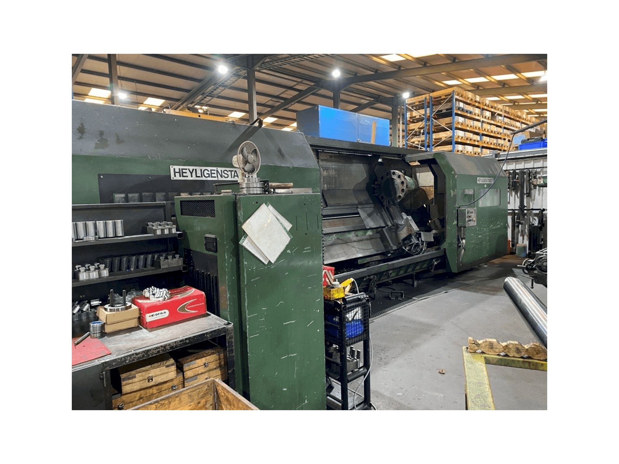 Frontansicht der HEYLIGENSTAEDT Heynumat 21U Maschine