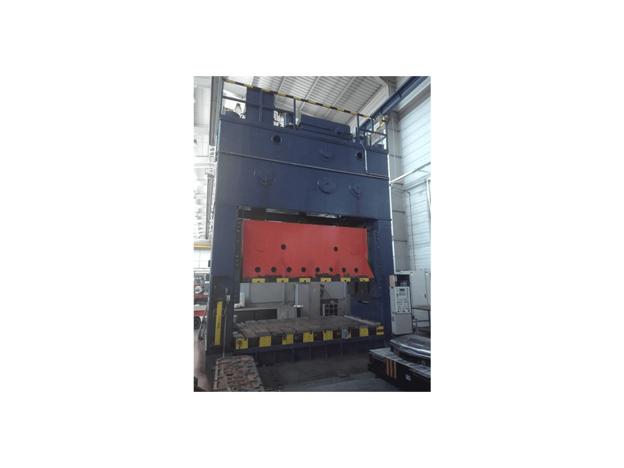 Frontansicht der Erfurt PKZZ 1000/4000 Maschine