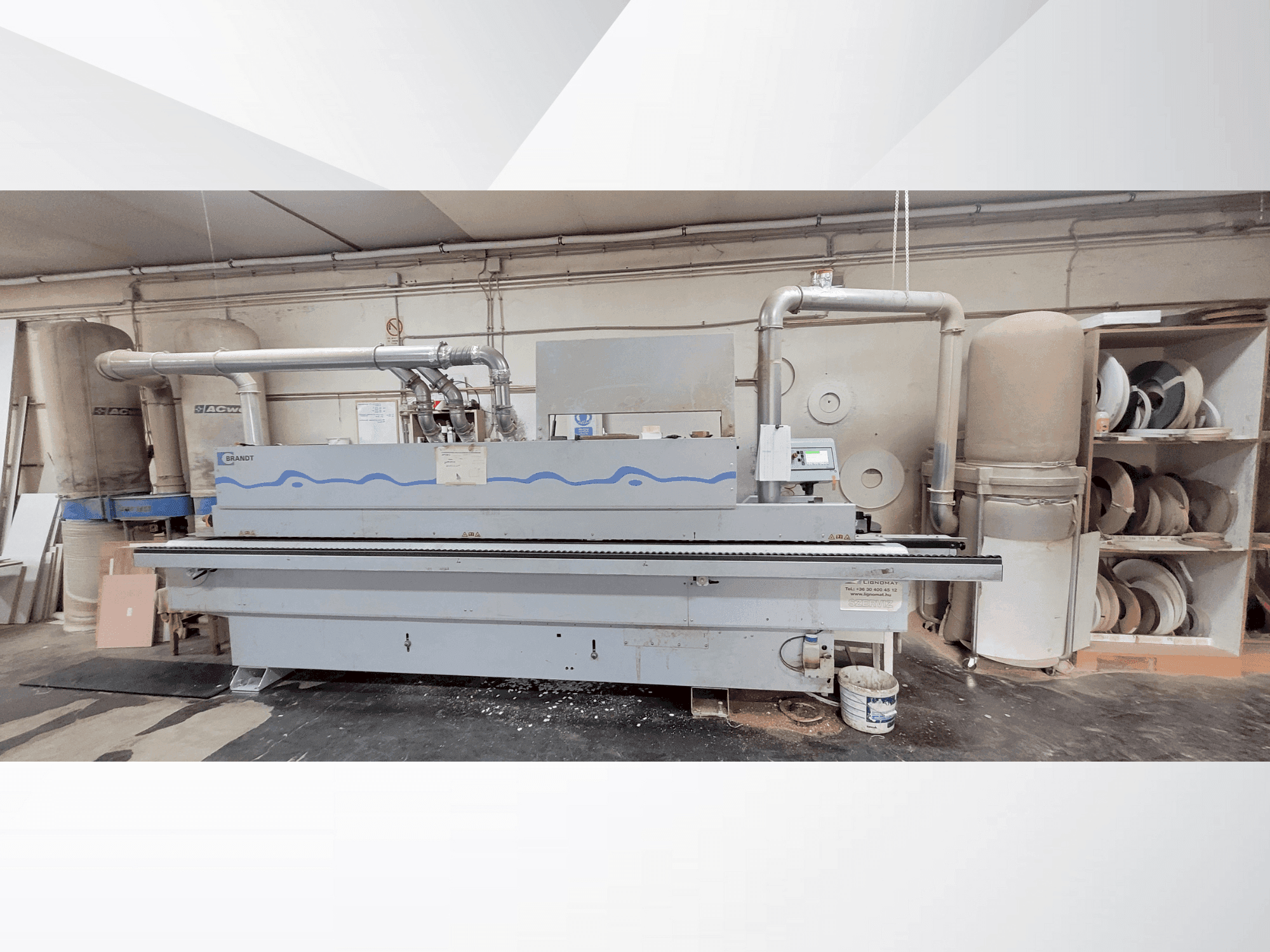 Frontansicht der BRANDT KDF 230C Ambition 1230 FC Maschine