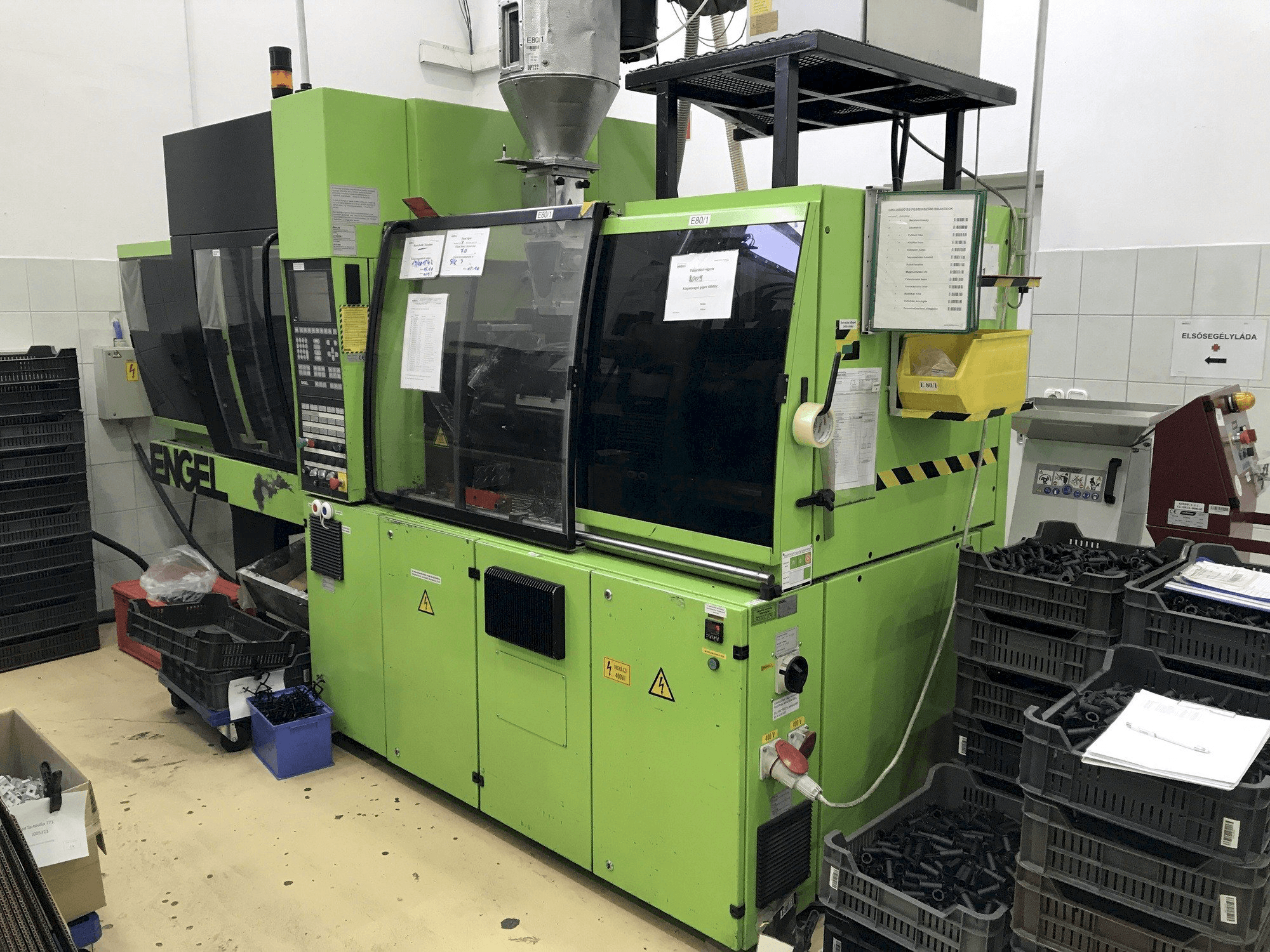 Frontansicht der ENGEL VC 200/60 Tech Maschine