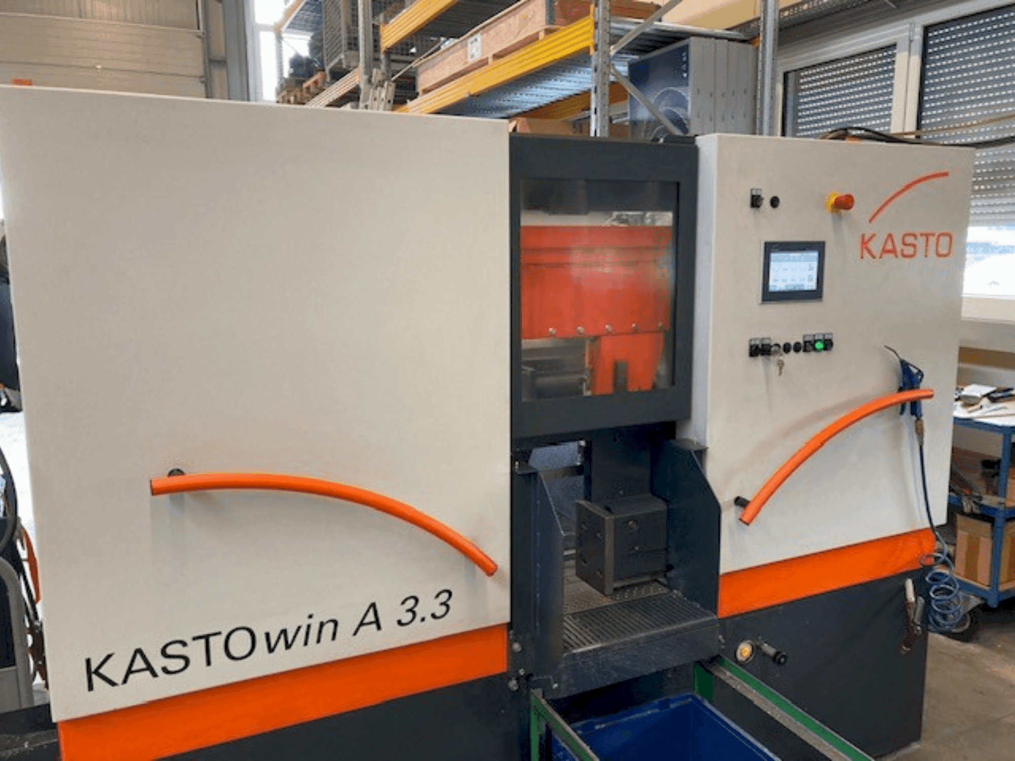 Frontansicht der KASTO Win A 3.3 Maschine