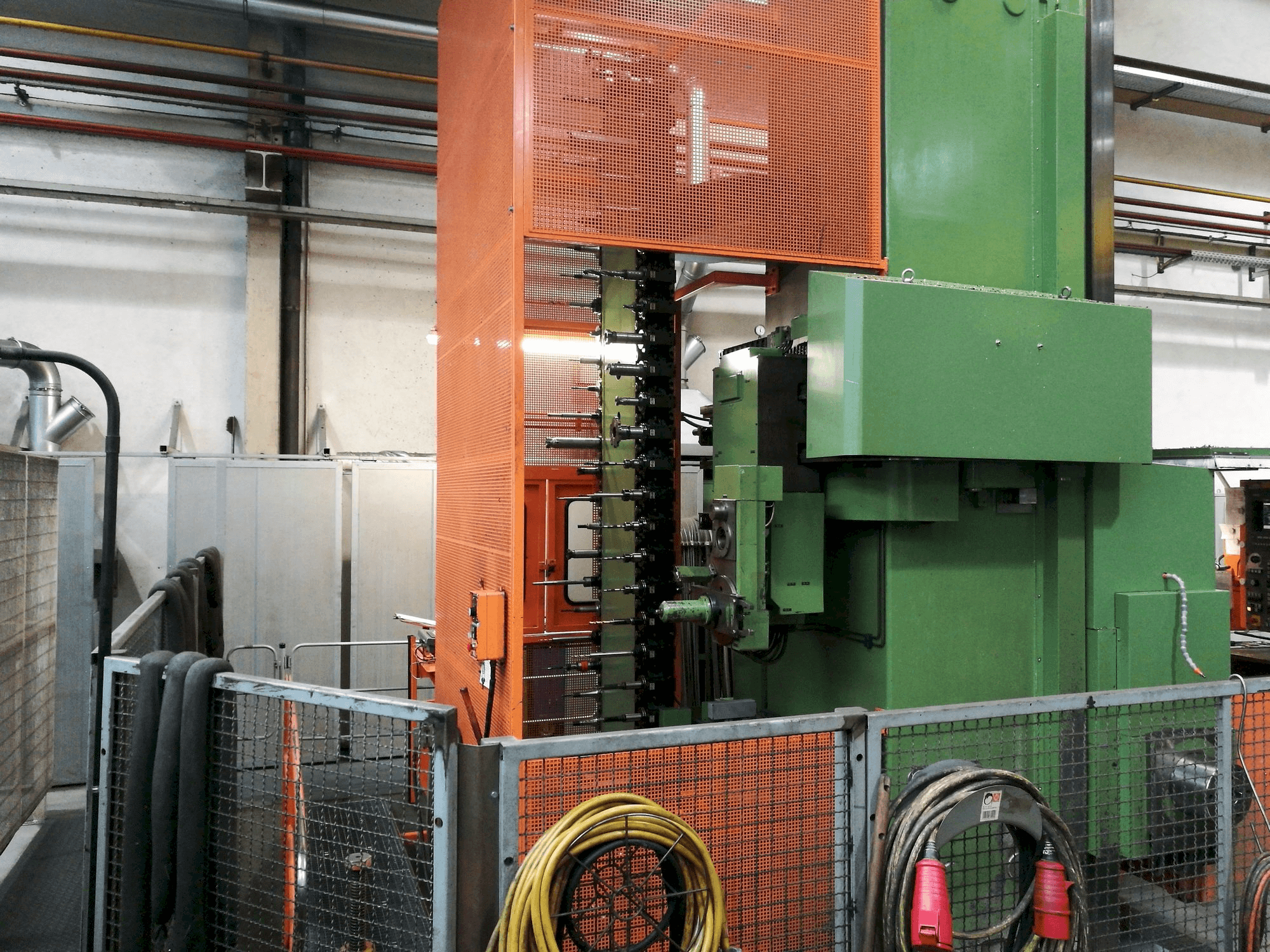 Frontansicht der WOTAN Rapid 3K Maschine