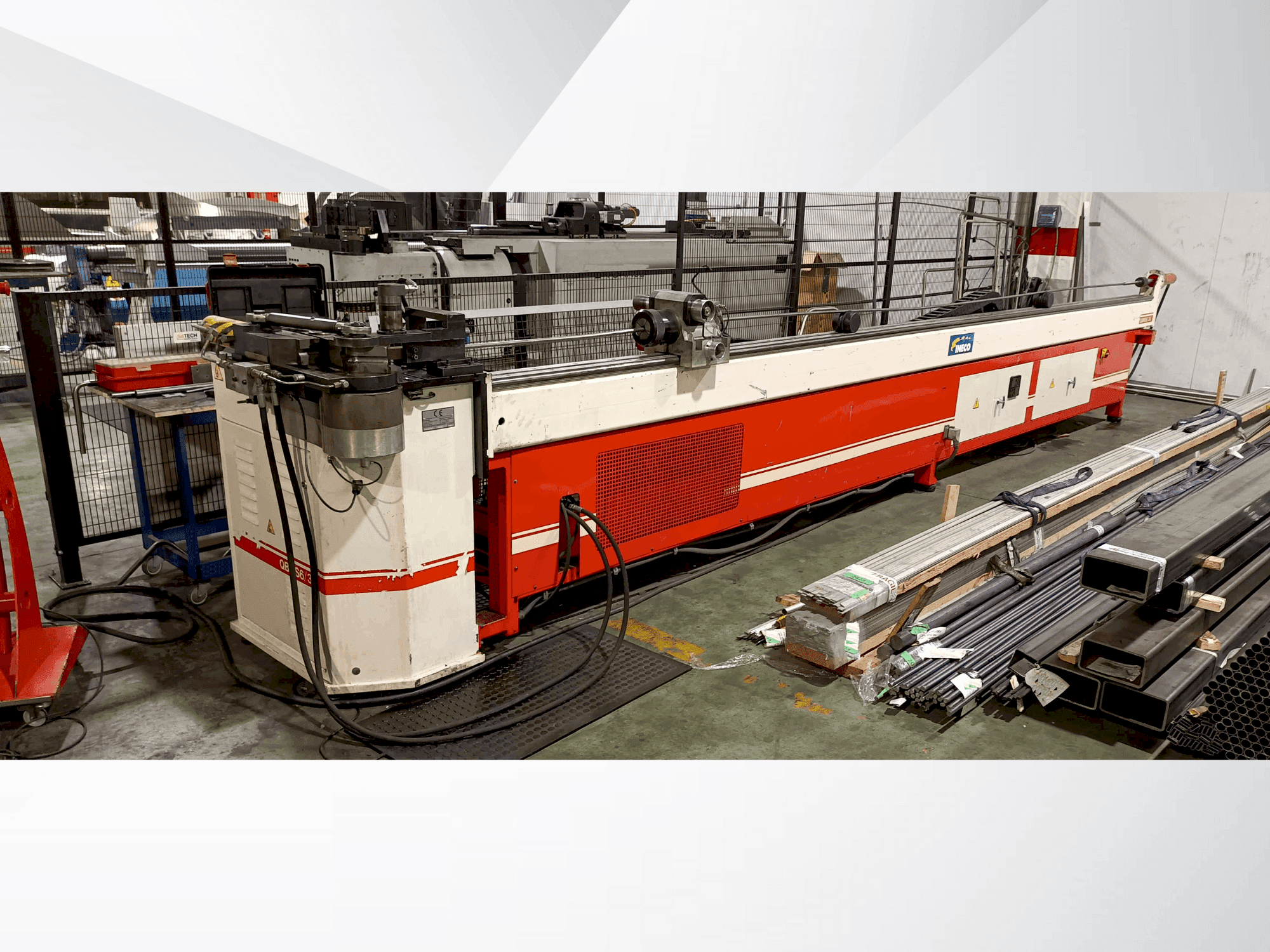 Frontansicht der INECO GBMS 6/3X Maschine