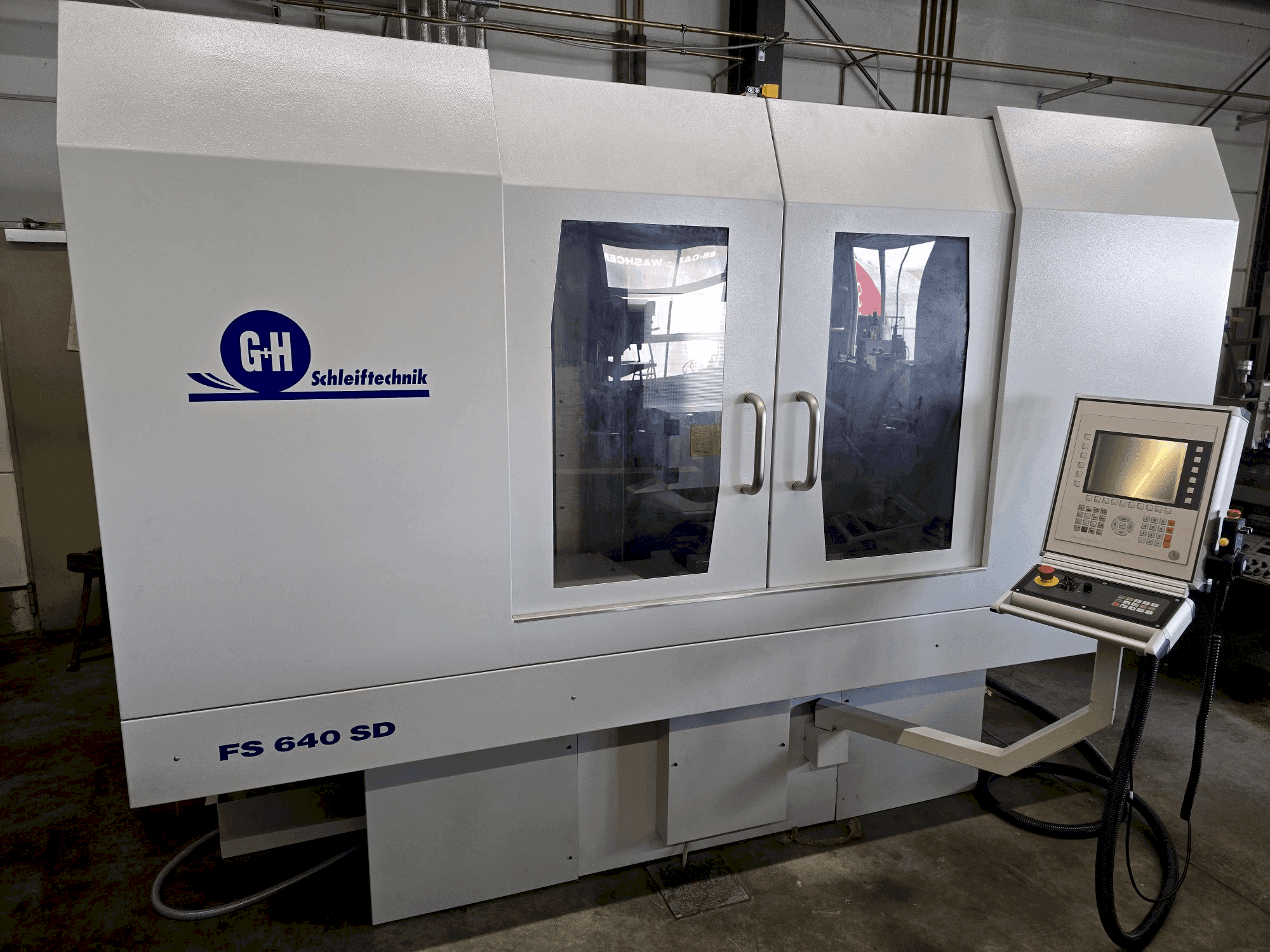 Frontansicht der GEIBEL & HOTZ FS 640 SD Maschine