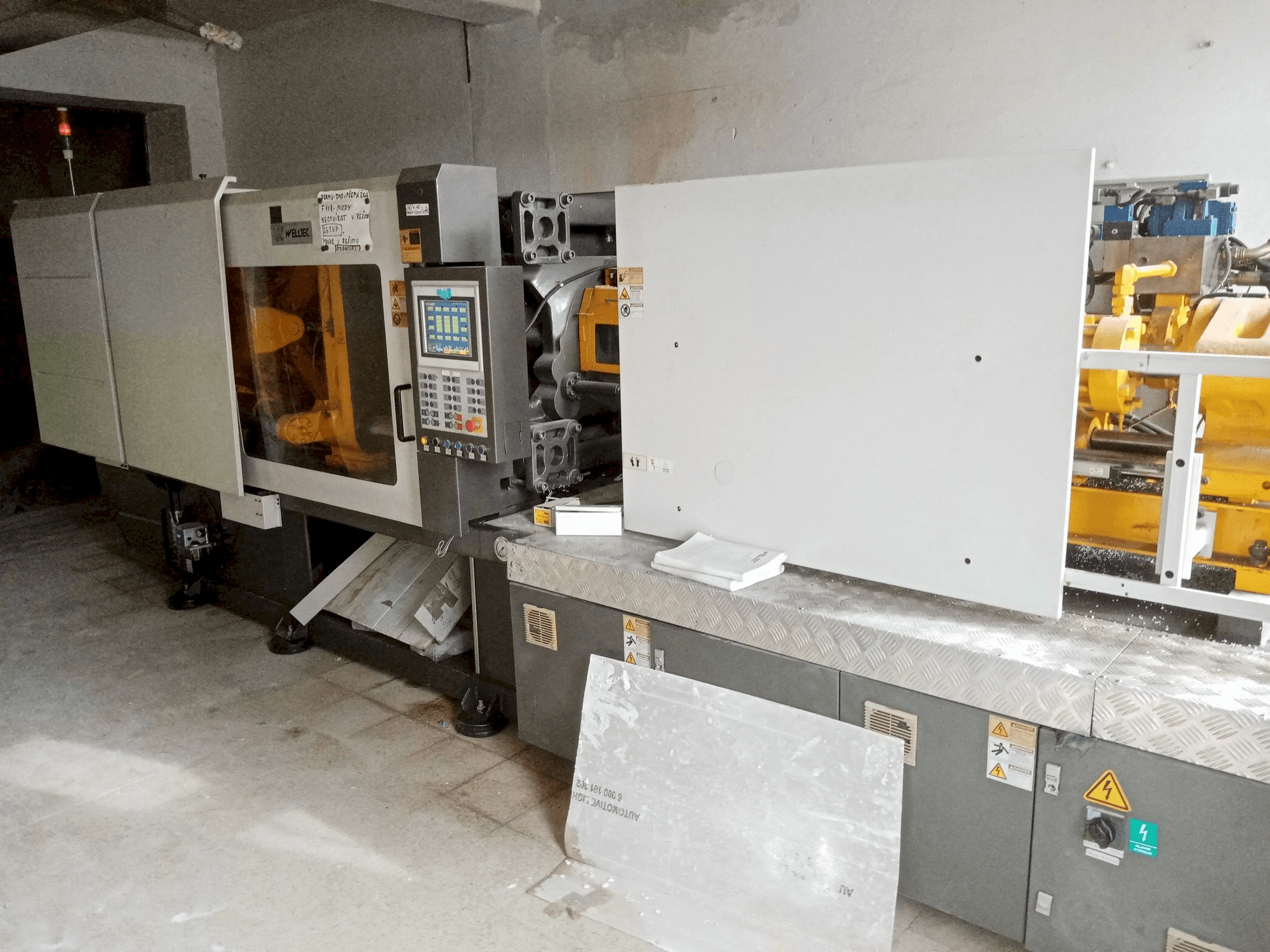 Frontansicht der Welltec 320F2 Maschine