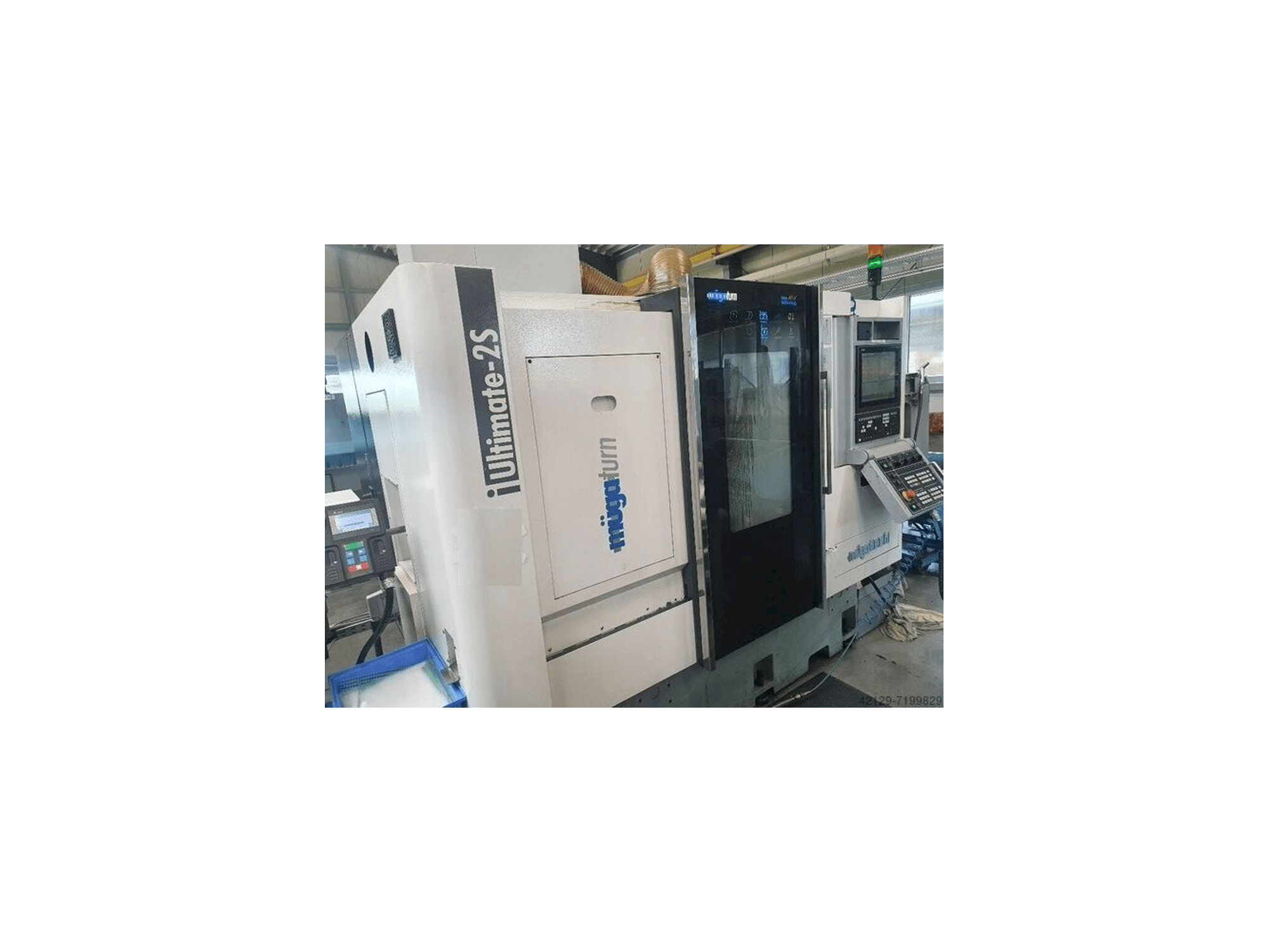 Linke Seitenansicht der Muga iUltimate - 2S Maschine