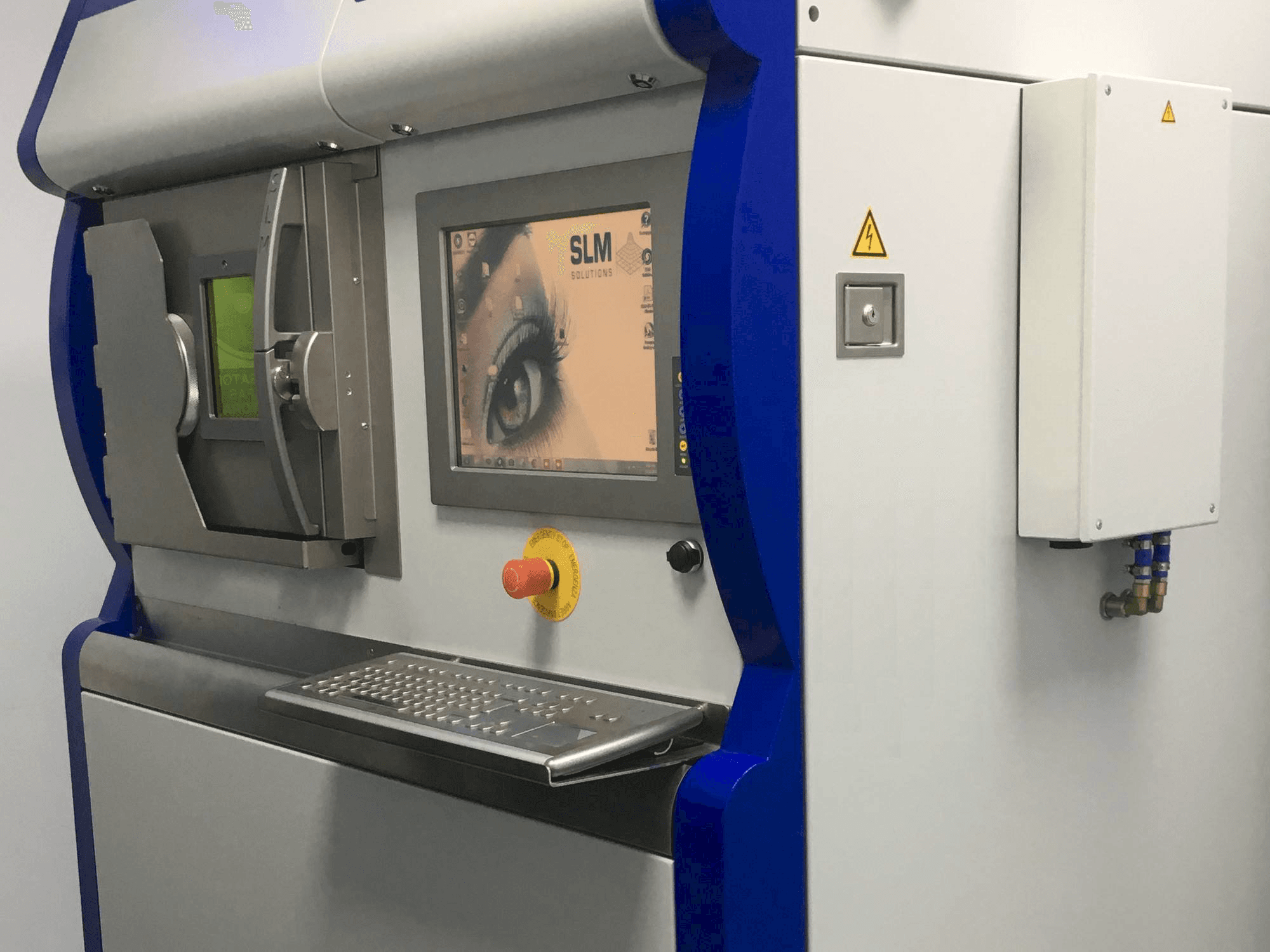 Frontansicht der SML 125HL Maschine