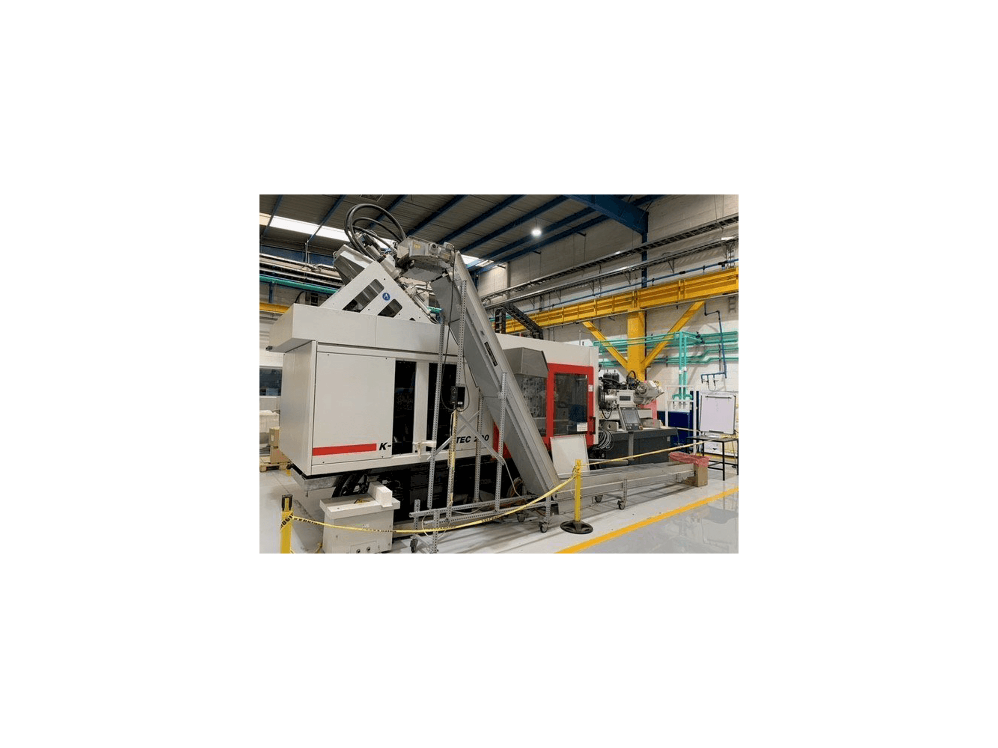 Frontansicht der Ferromatik K-TEC 200-1000/2F Maschine