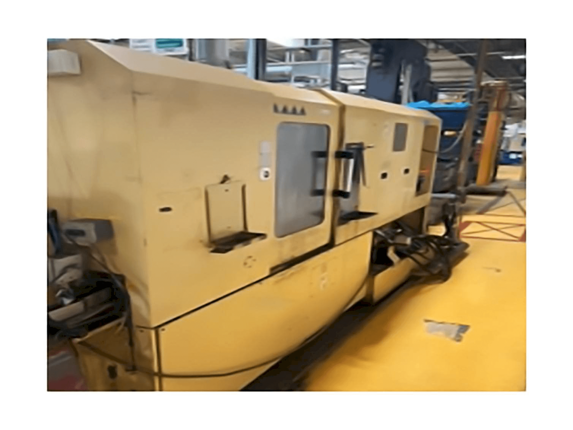 Frontansicht der TAJMAC-ZPS SAL 100/4 Maschine