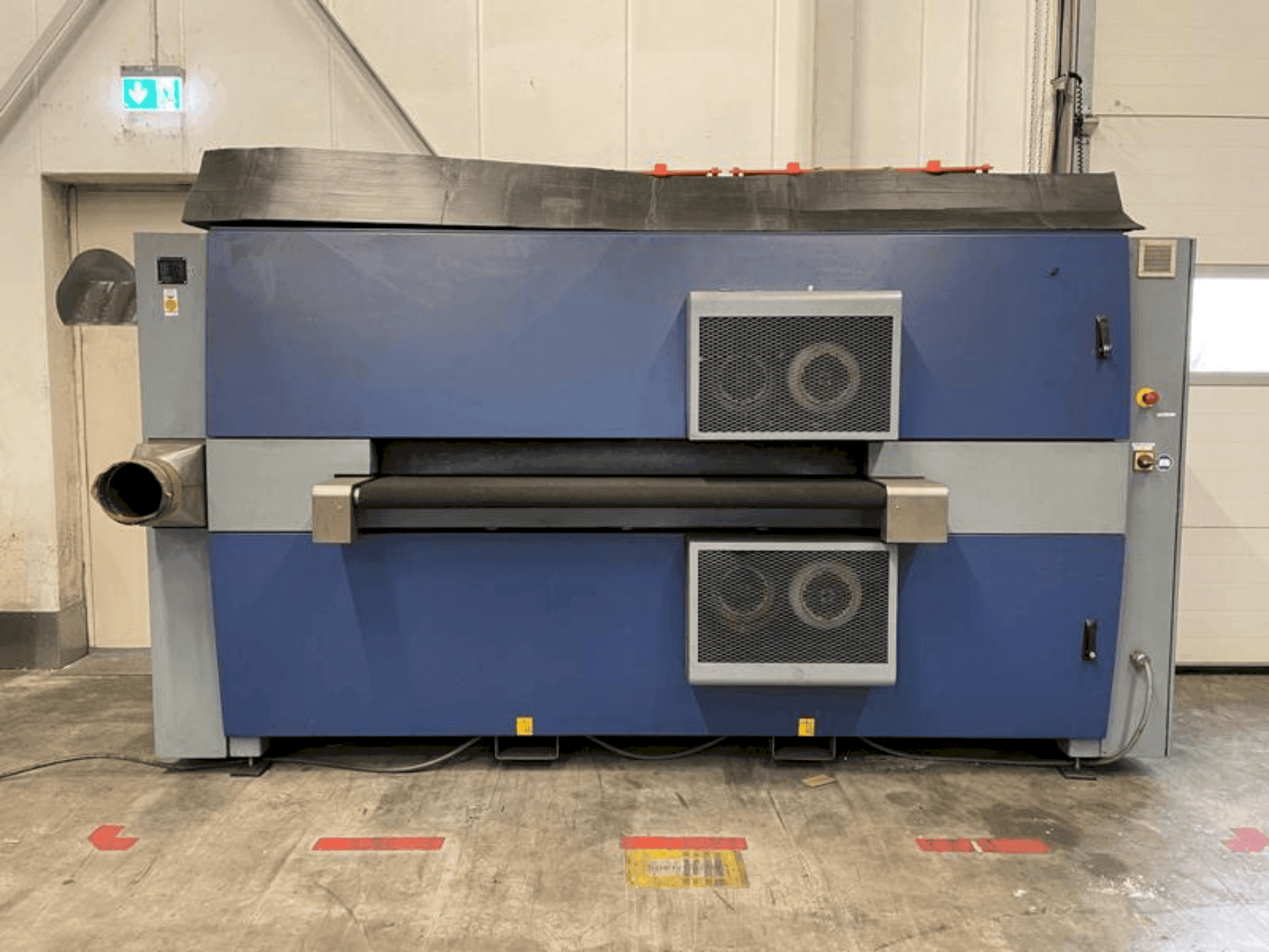 Frontansicht der LISSMAC SBM-M 1500 B2 Maschine
