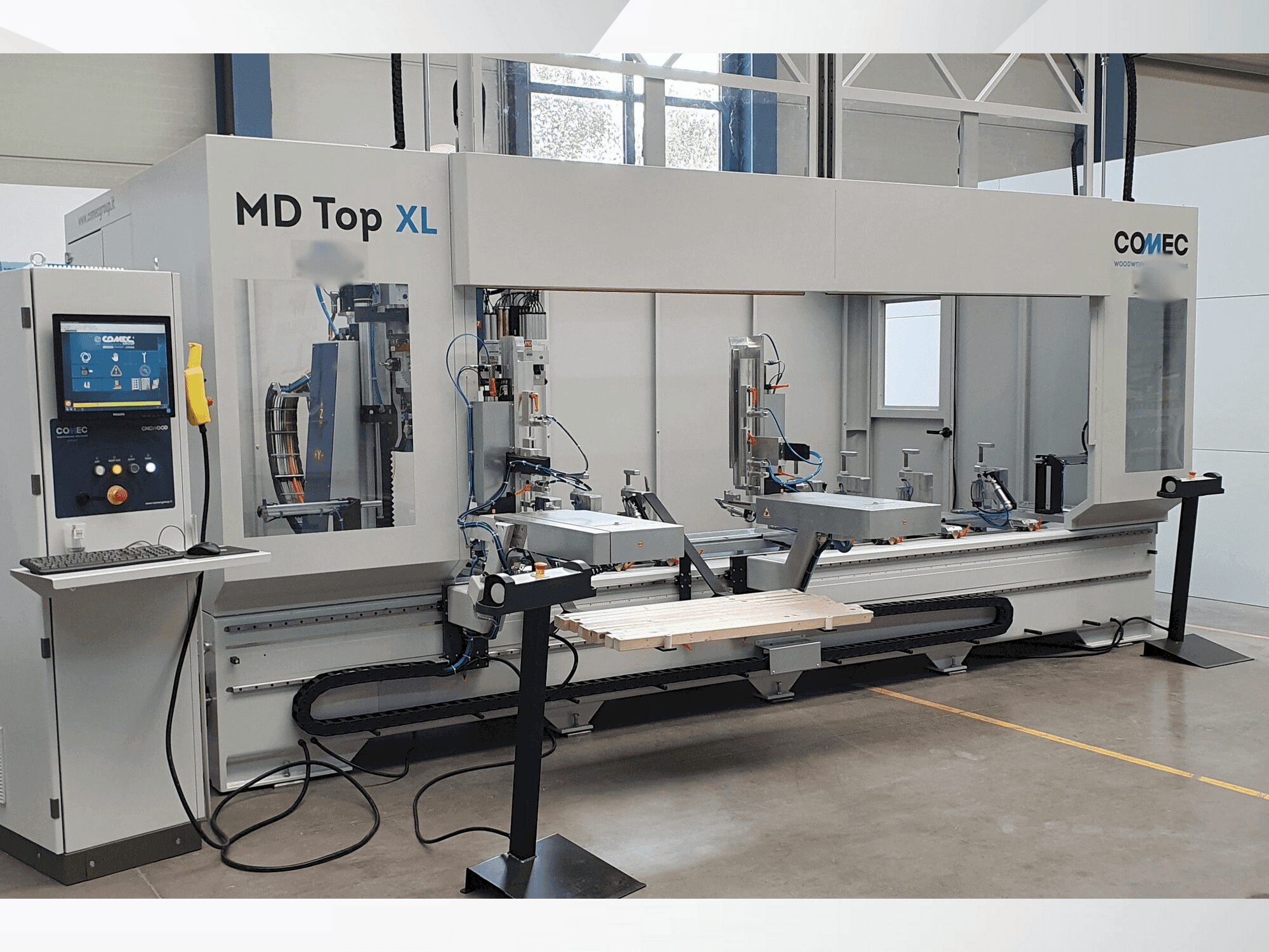 Frontansicht der COMEC MD TOP XLS CA2 Maschine
