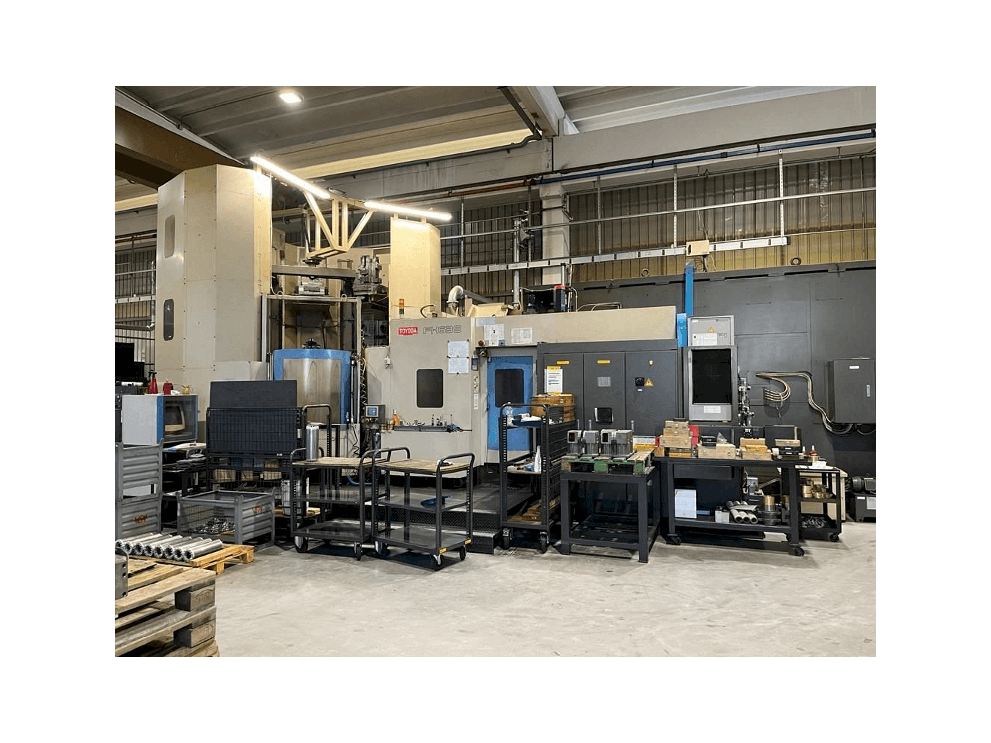 Frontansicht der TOYODA FH63S Maschine