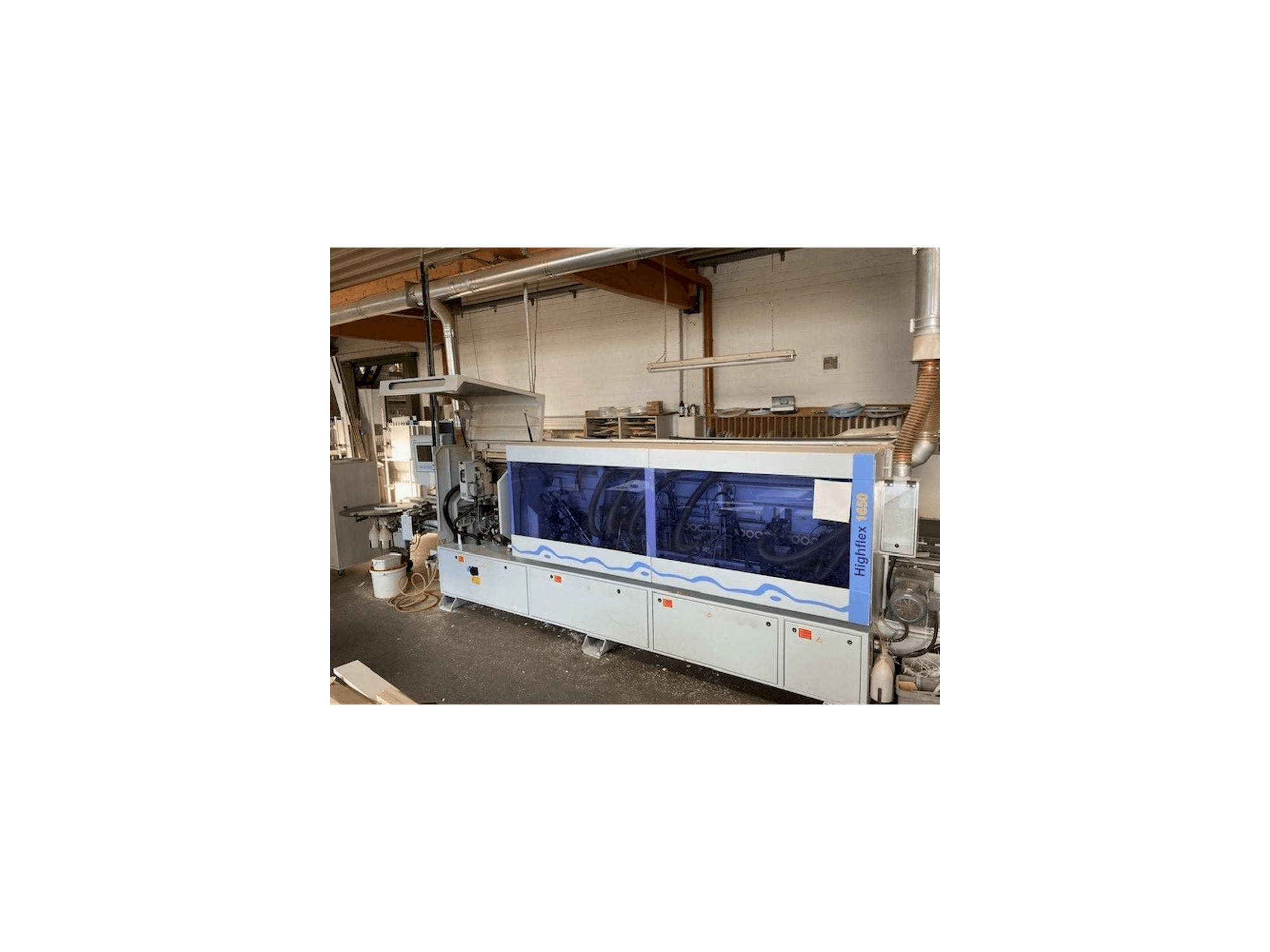 Frontansicht der HOMAG Brandt KDF 650 Maschine