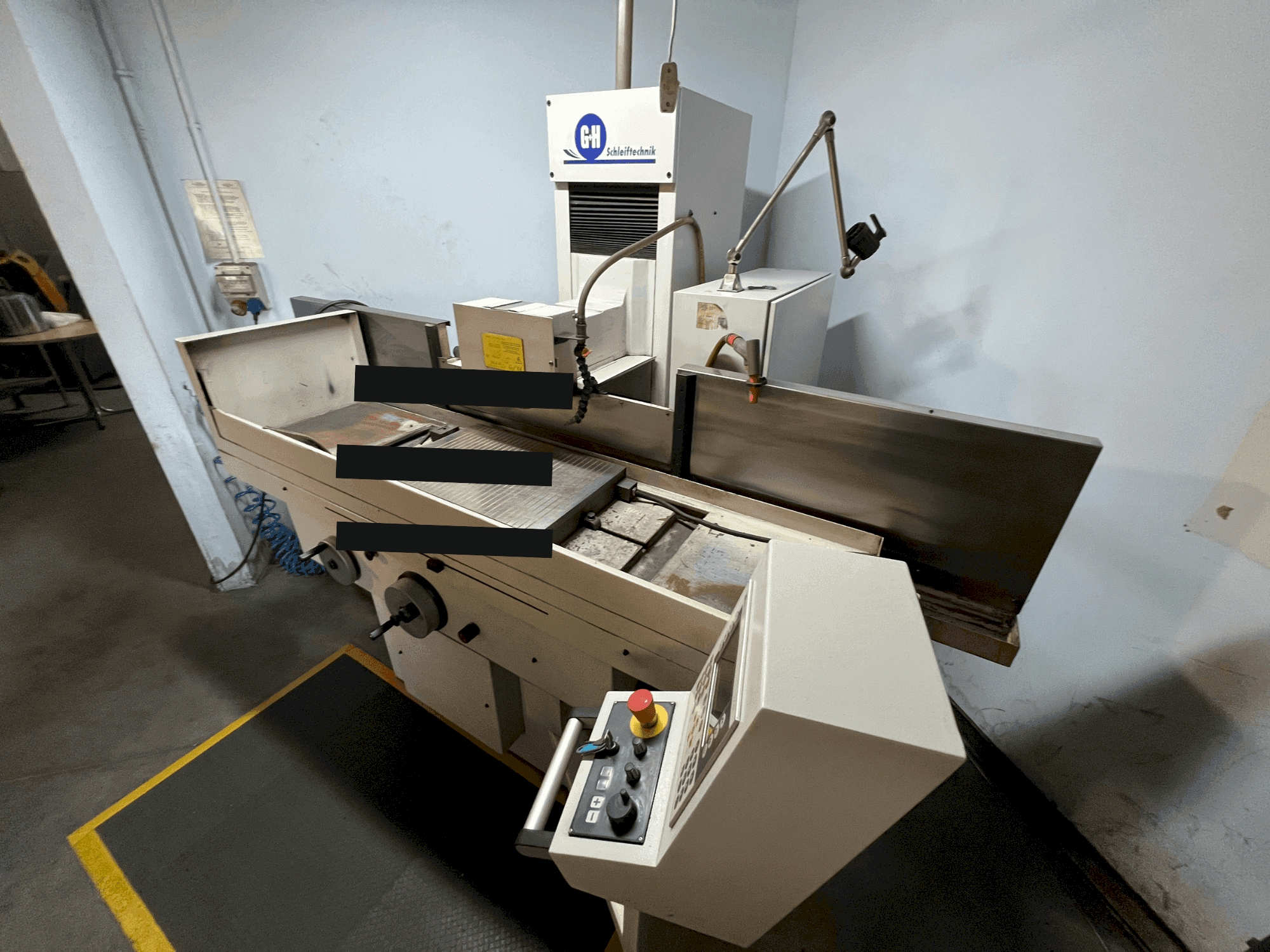 Frontansicht der GEIBEL & HOTZ FS 60 AC Maschine