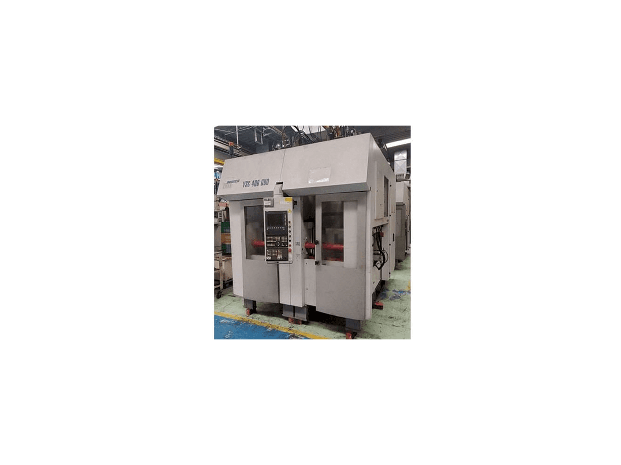 Linke Ansicht der EMAG VSC-400 DUO Maschine