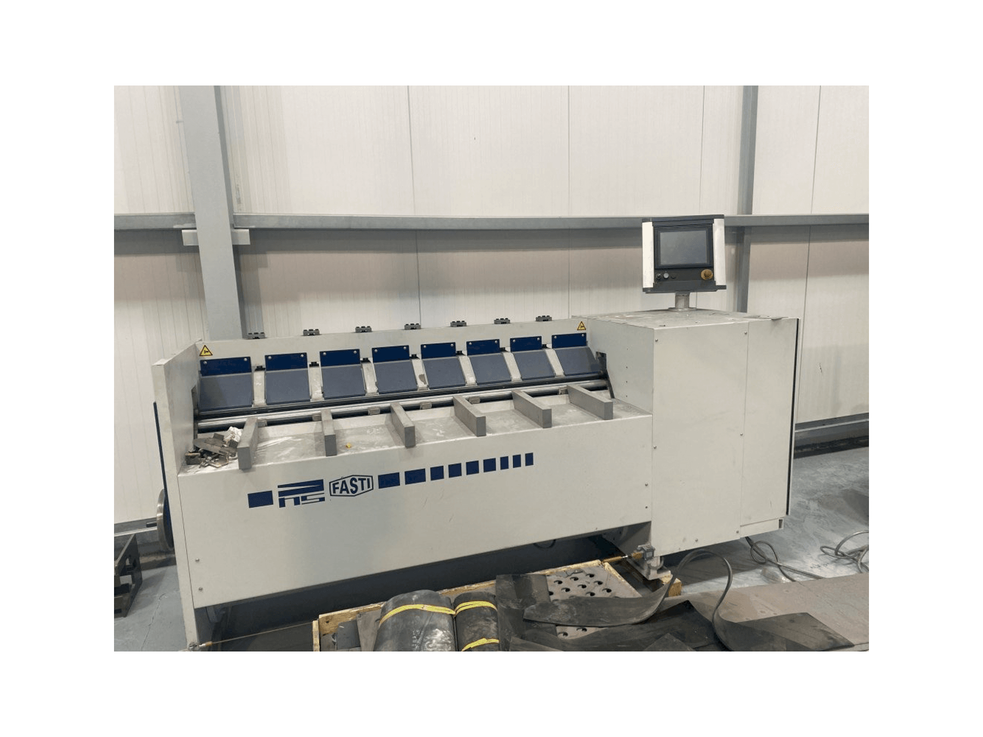 Frontansicht der Schröder Fasti Model 145 Maschine