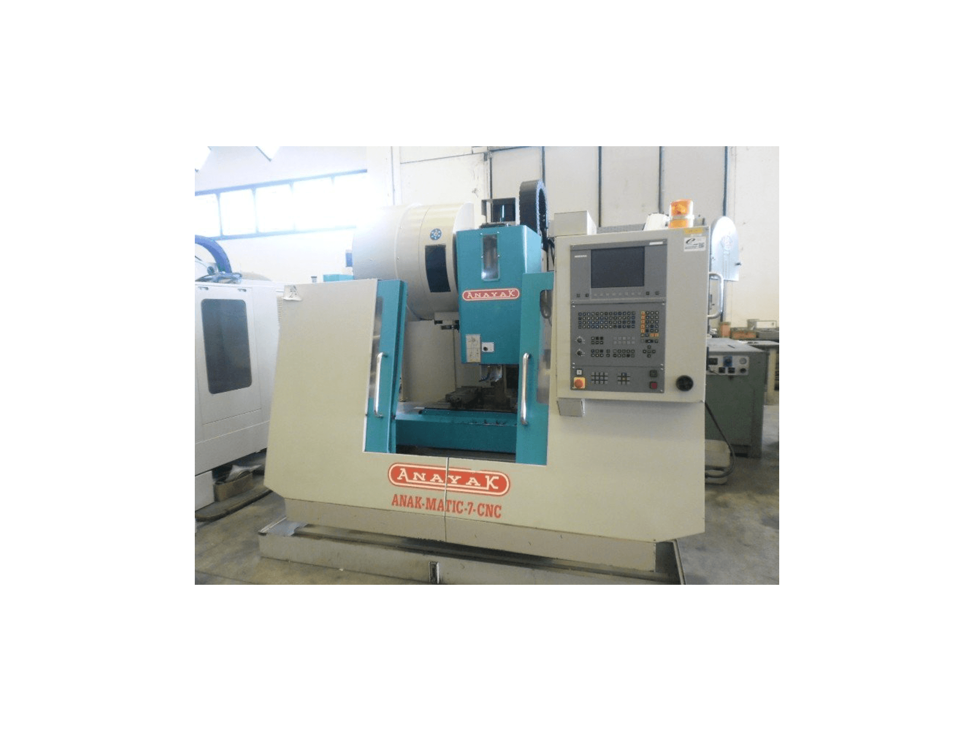 Frontansicht der ANAYAK ANAK-MATIC 7 Maschine