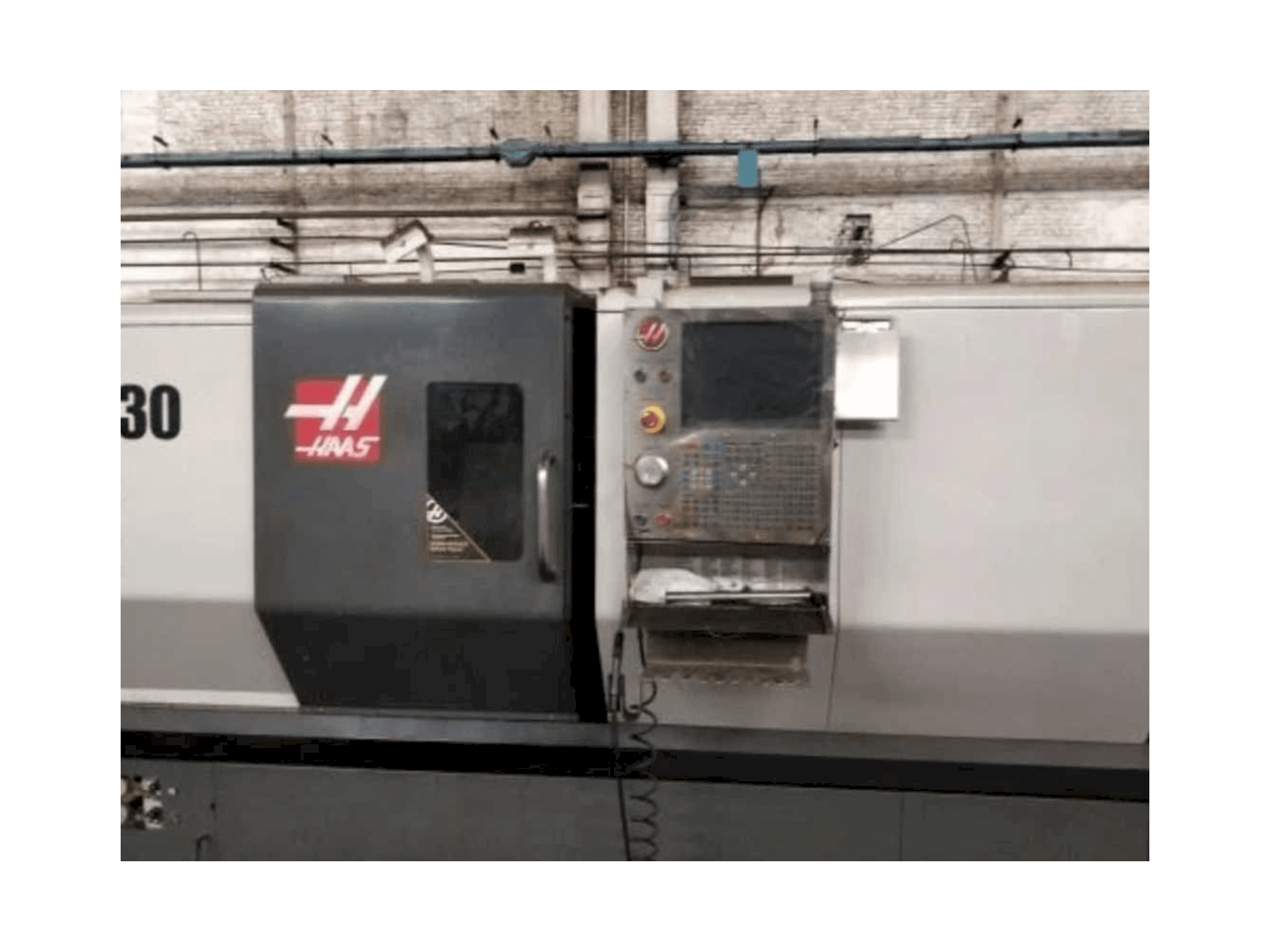 Frontansicht der HAAS ST-30 Maschine
