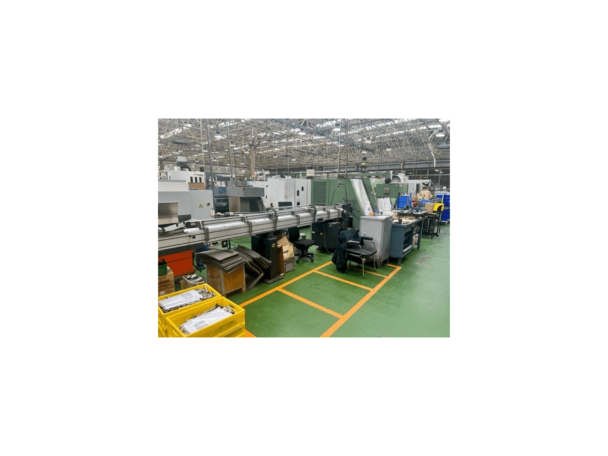 Frontansicht der DANOBAT Danumeric 650 Maschine