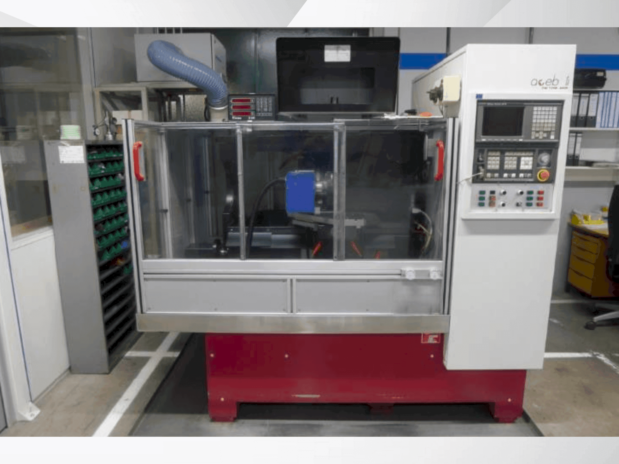 Frontansicht der DOEBELI FSM150 S Maschine